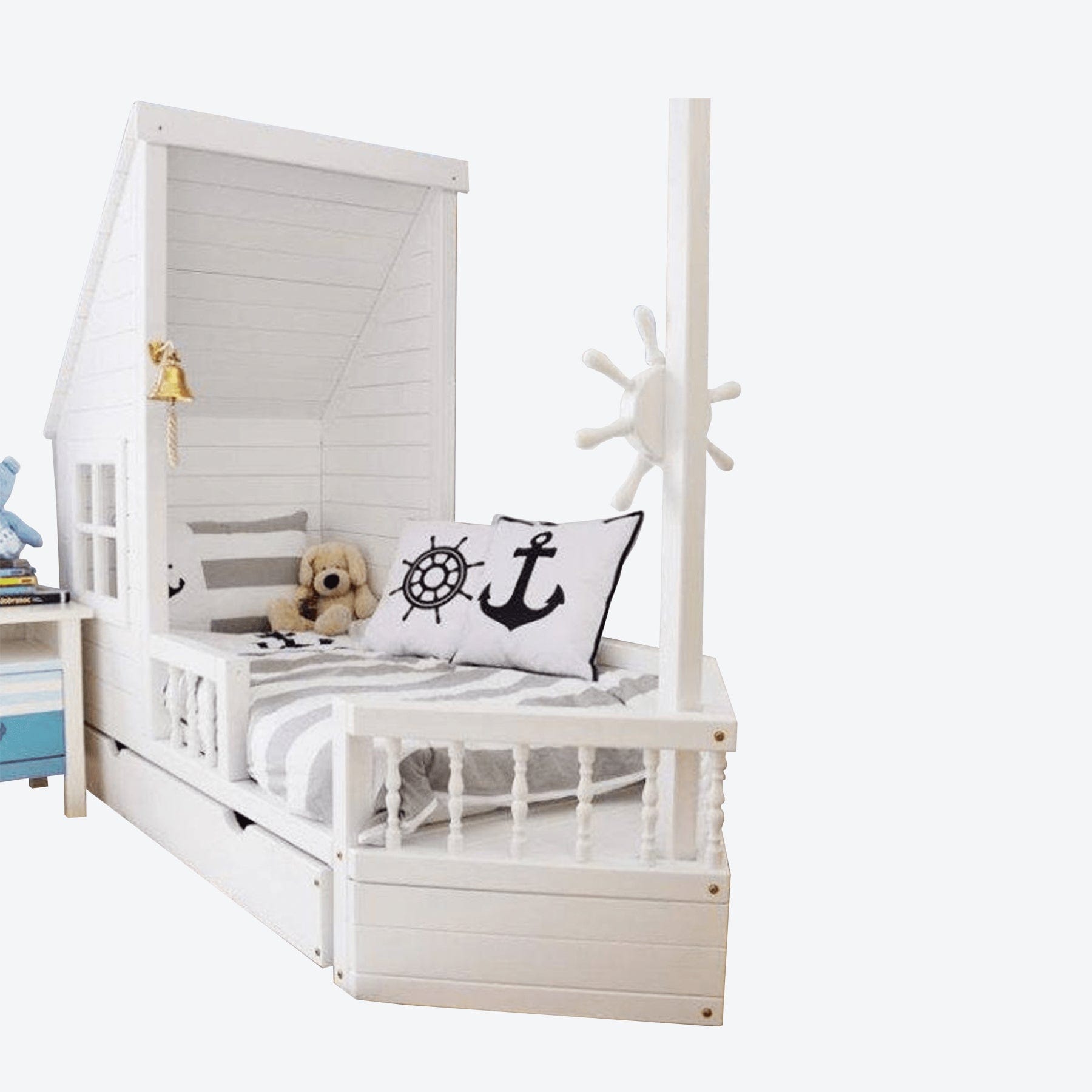 Kinderbett Hausbett Schiffbett - LeoBabys