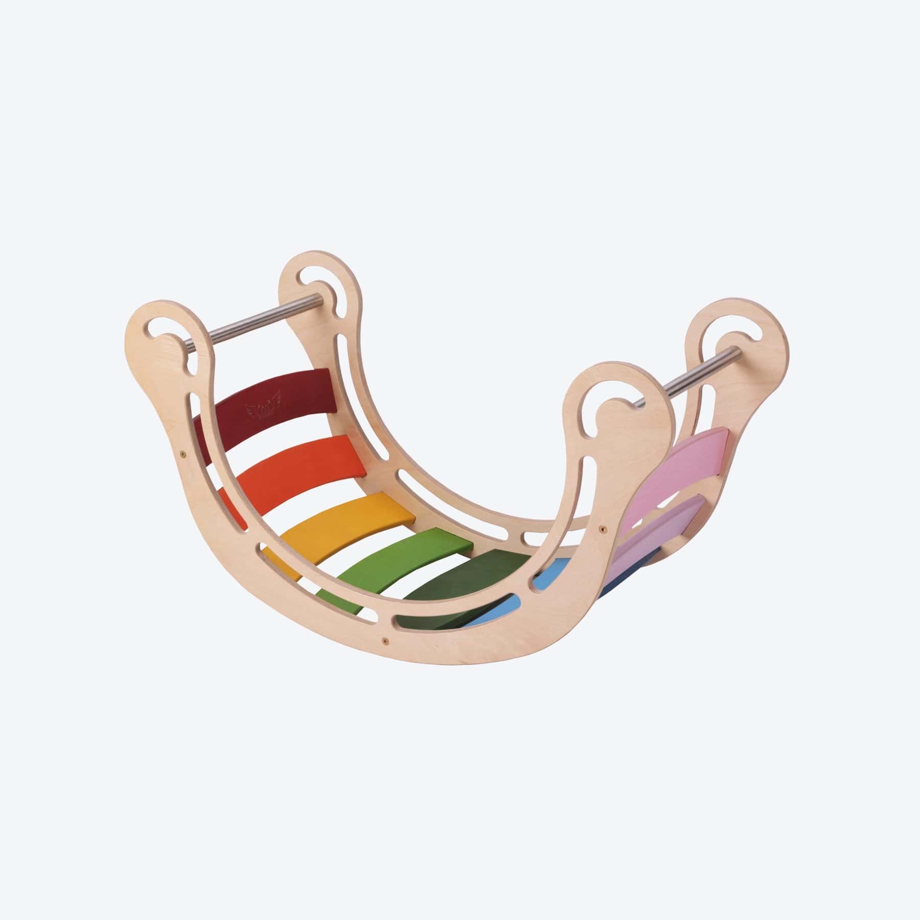 Kletterbogen Pikler Bogen Rutsche Bunt - LeoBabys