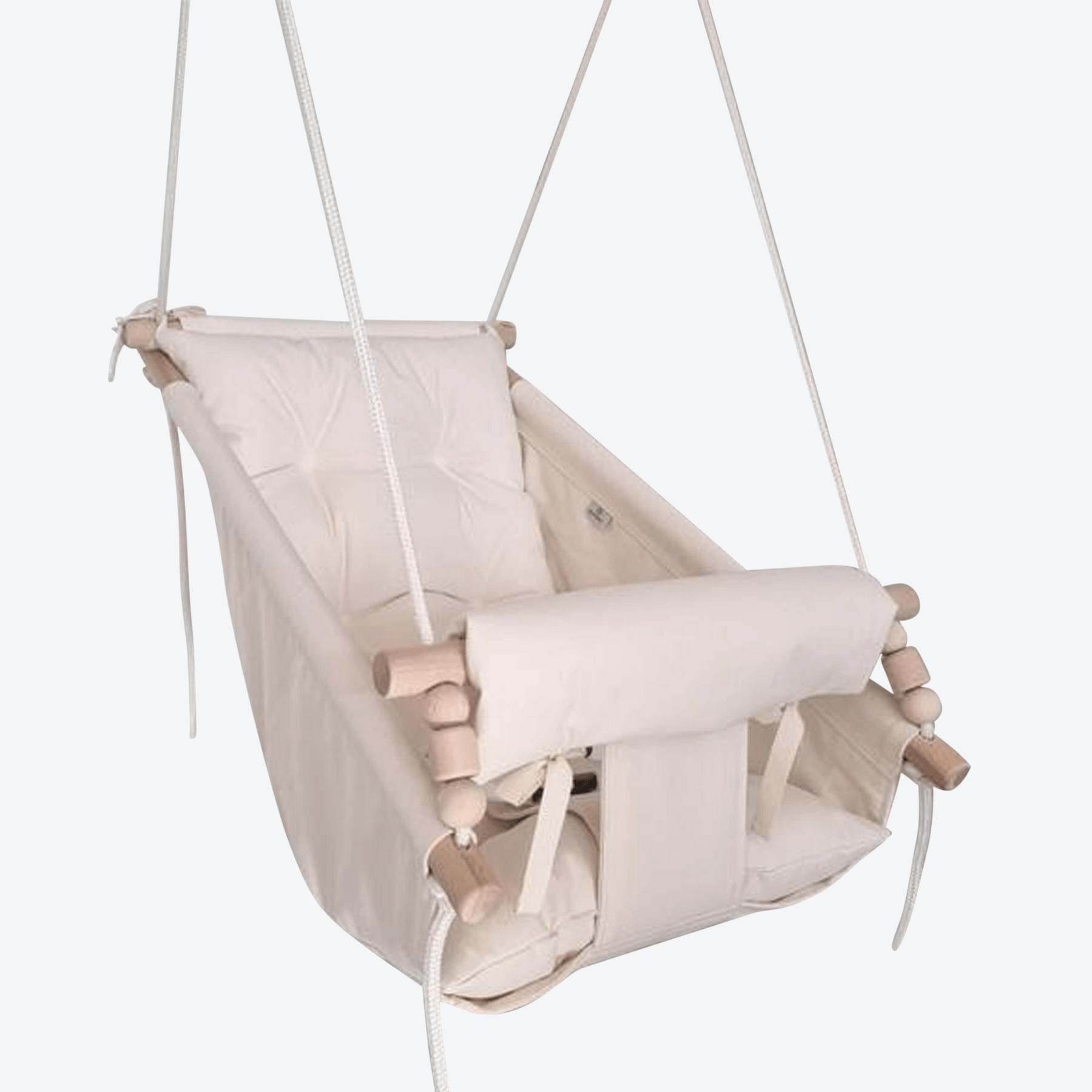 Babyschaukel Groß Baumwolle Creme - LeoBabys