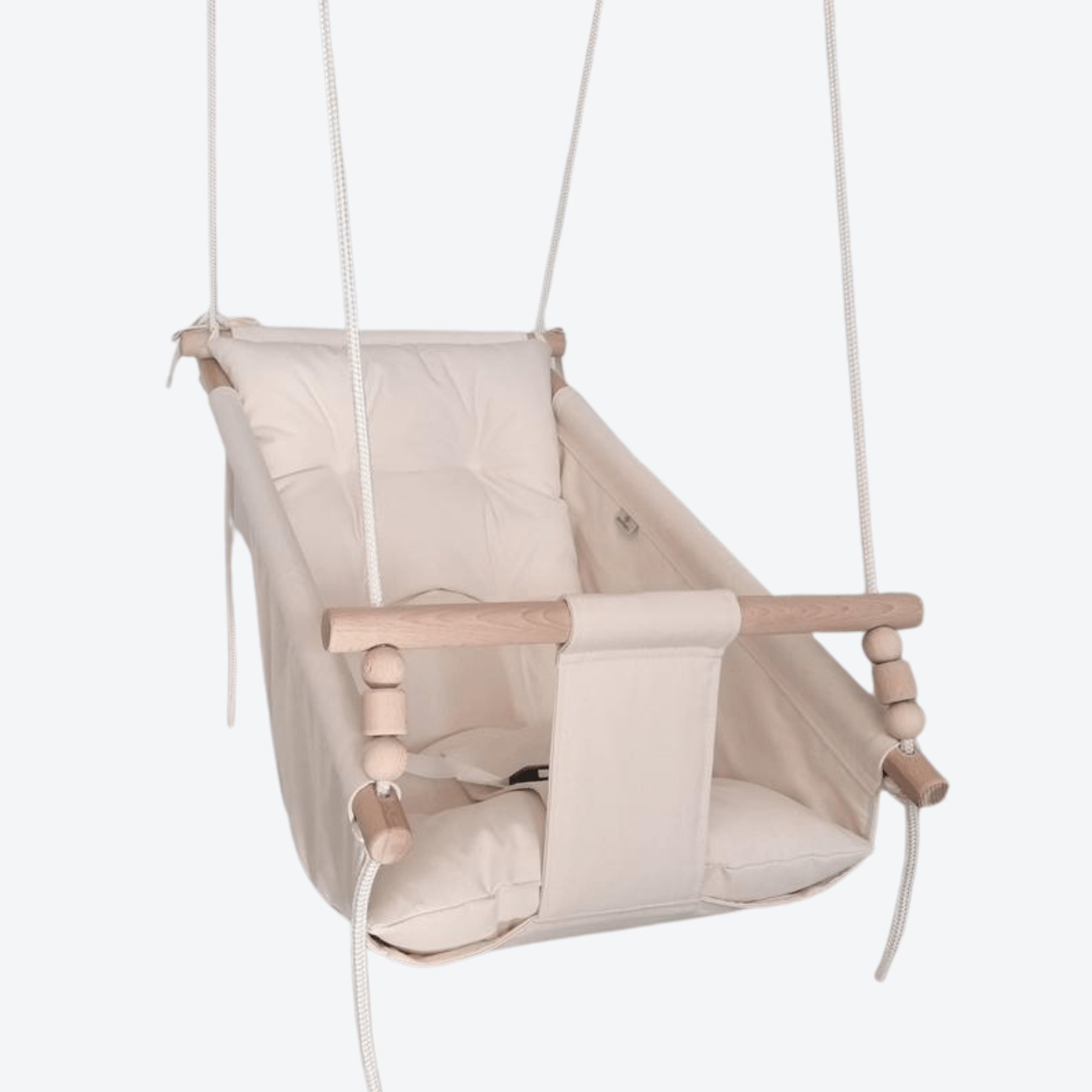 Babyschaukel Groß Baumwolle Creme - LeoBabys
