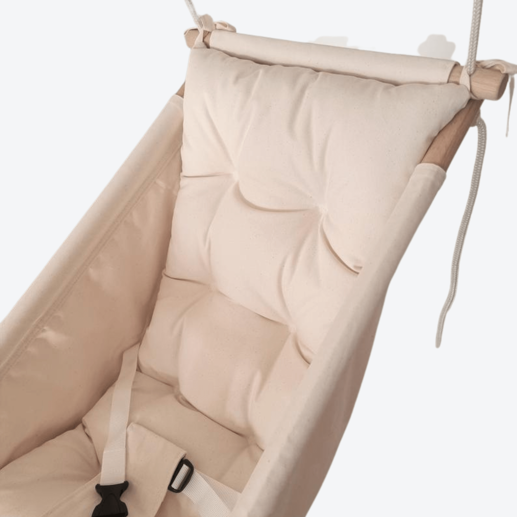 Babyschaukel Groß Baumwolle Creme - LeoBabys