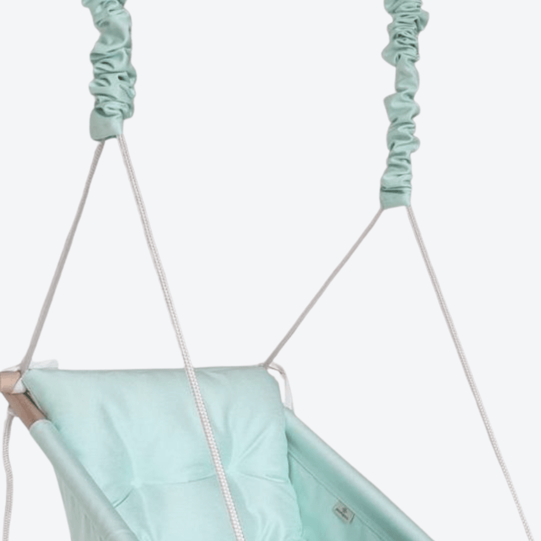 Babyschaukel Groß Polyester Mint - LeoBabys
