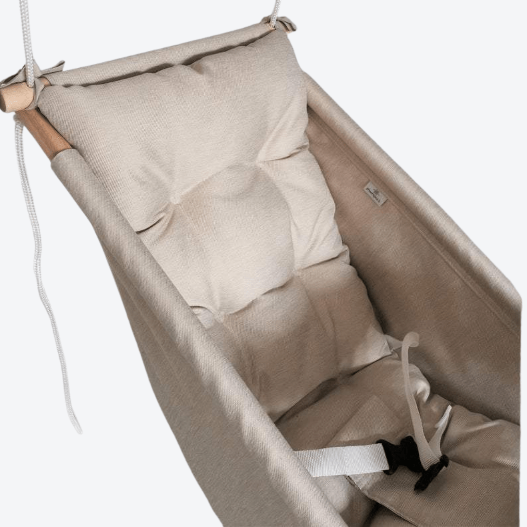Babyschaukel Babyliegeschaukel wasserfest Beige - LeoBabys