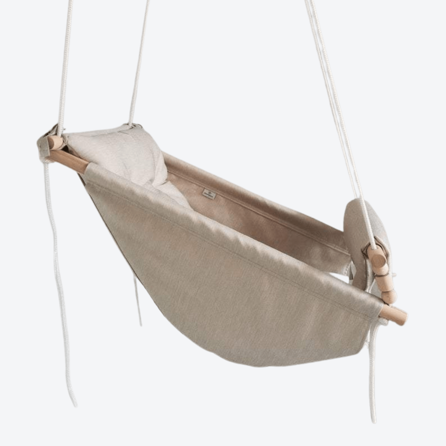 Babyschaukel Babyliegeschaukel wasserfest Beige - LeoBabys