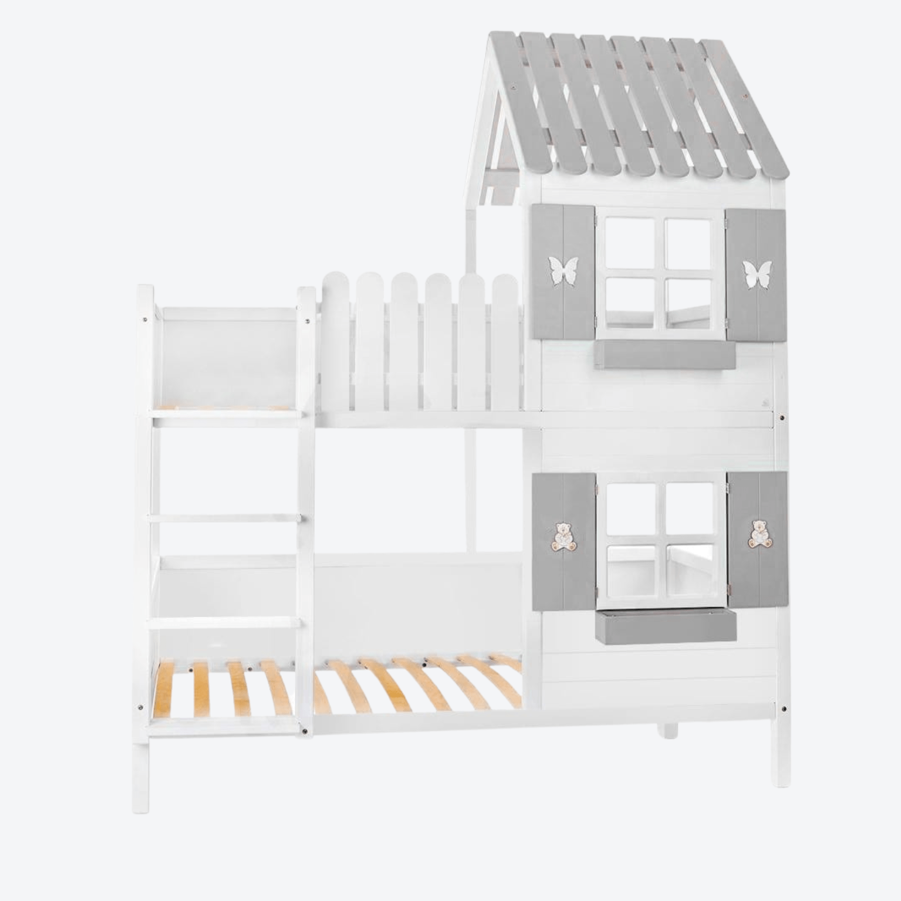Kinderbett Hausbett Personalisierbar - LeoBabys