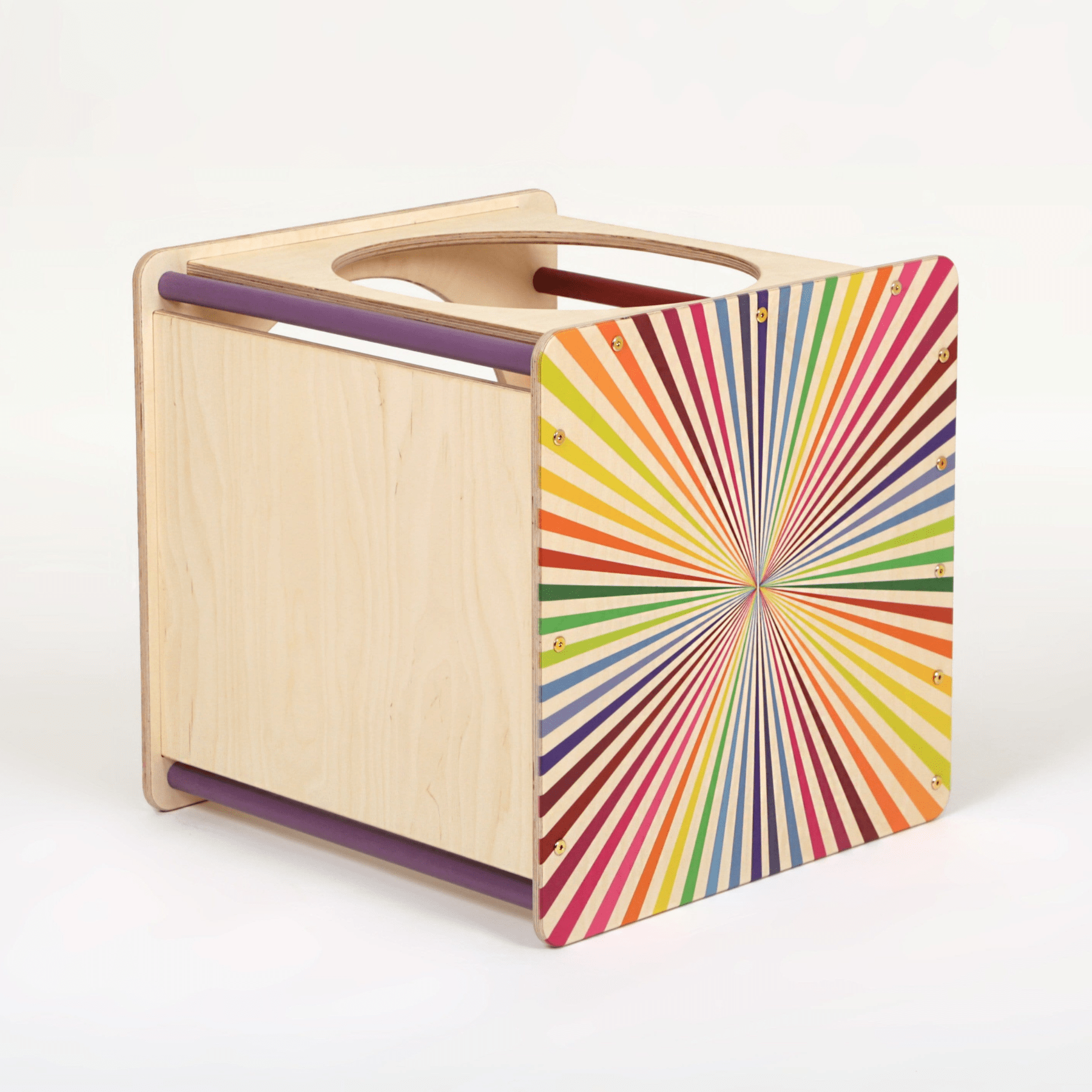 Kletterbogen Pikler Skylight Holz Bunt - LeoBabys