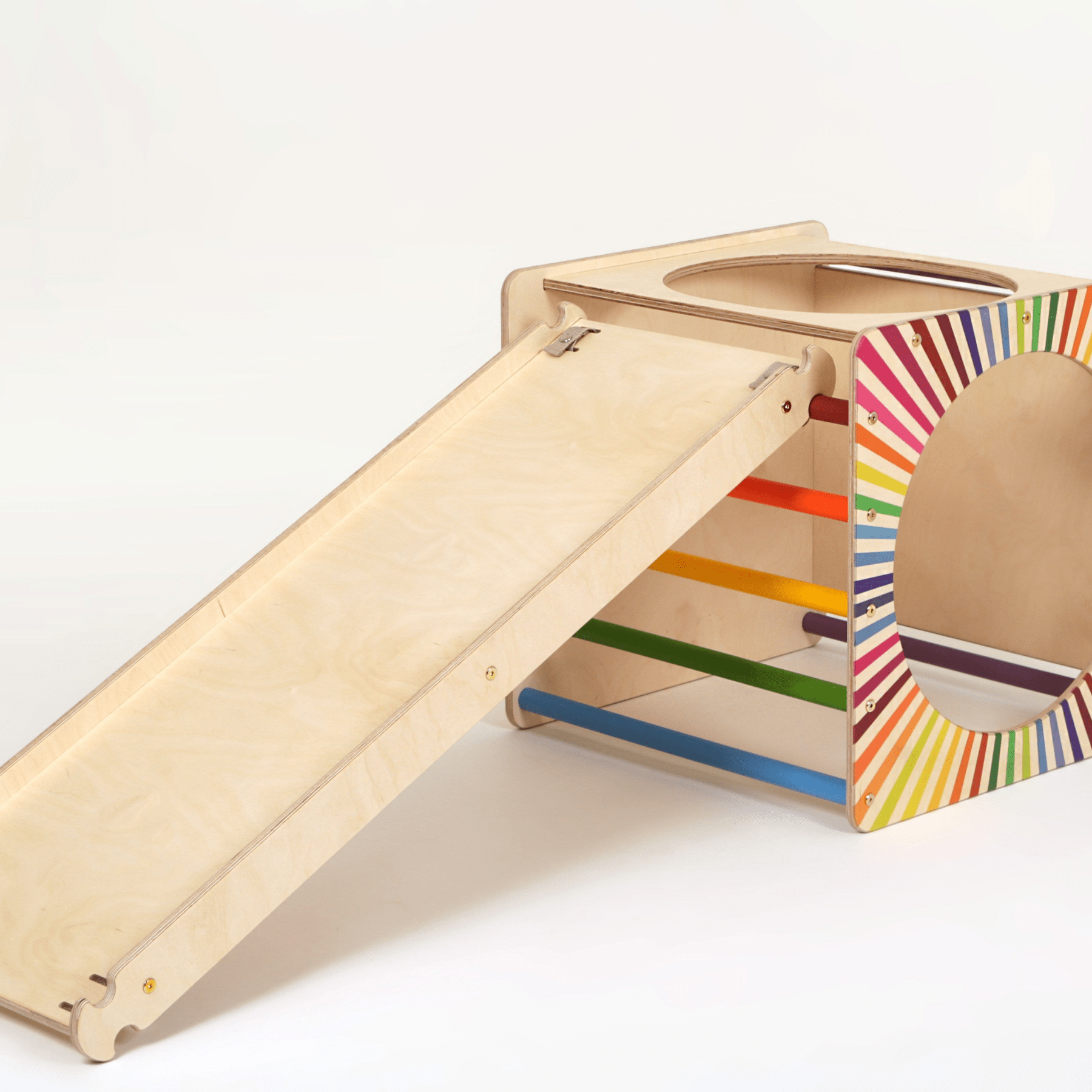 Kletterbogen Pikler Skylight Holz Bunt - LeoBabys