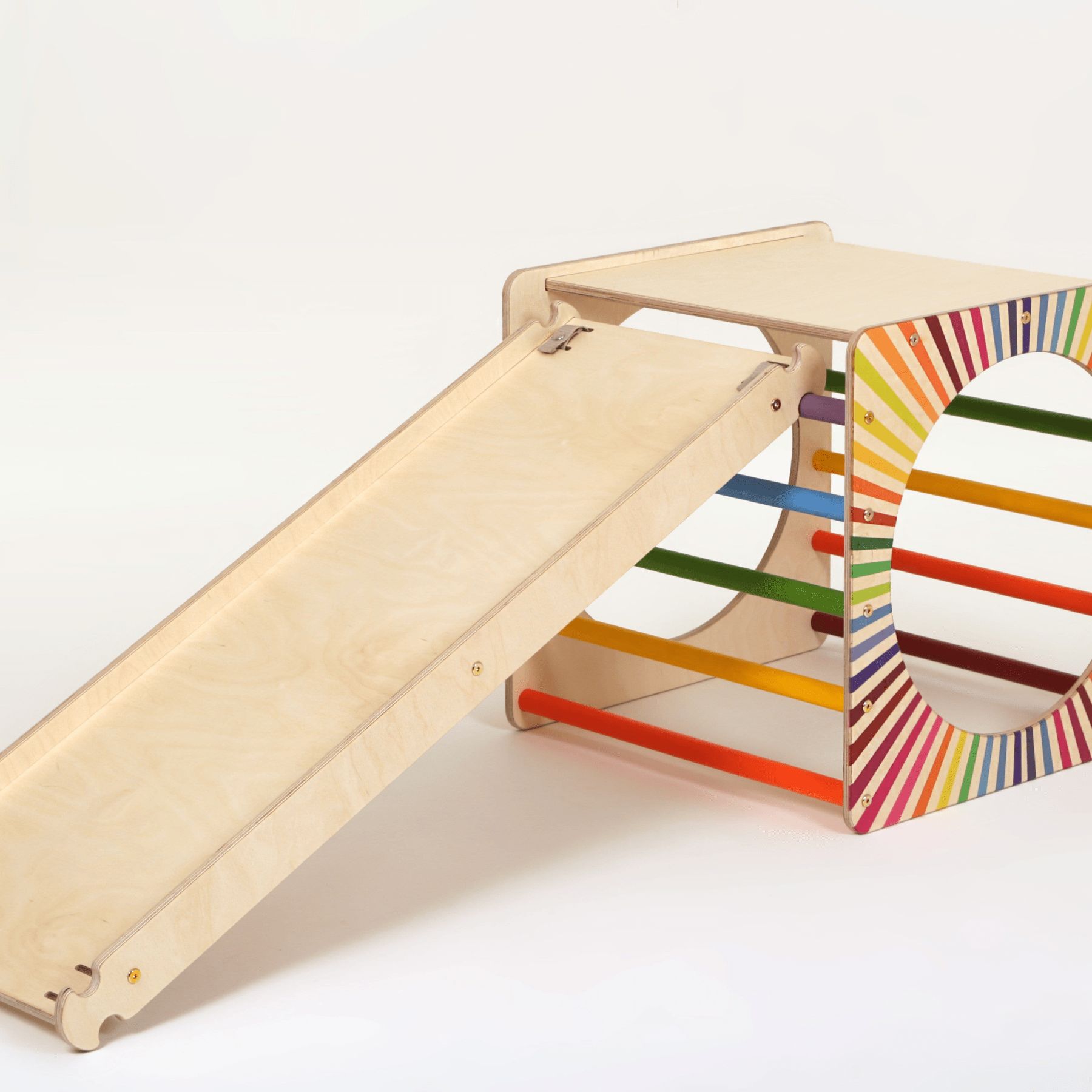 Kletterbogen Pikler Explorer Holz Bunt - LeoBabys