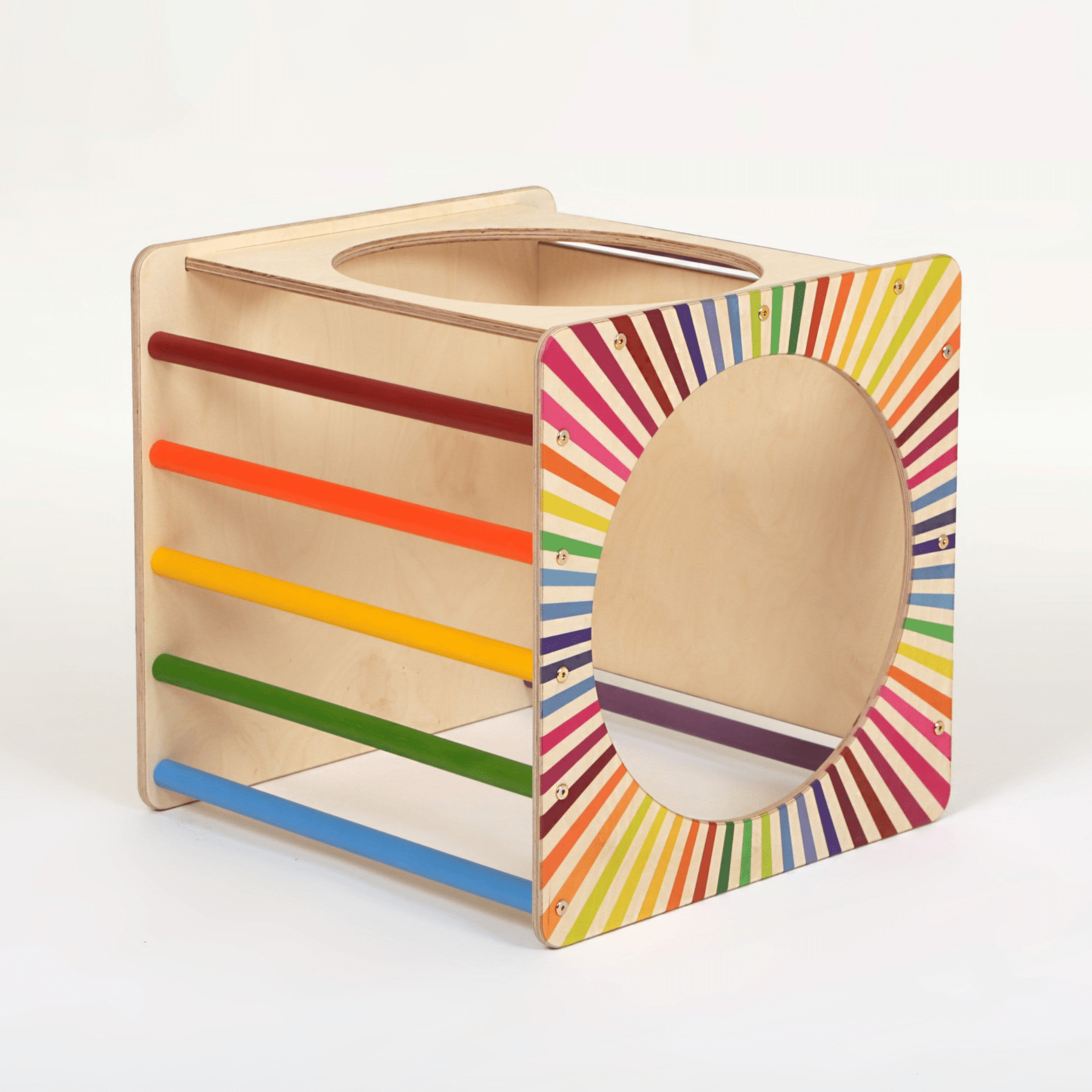 Kletterbogen Pikler Skylight Holz Bunt - LeoBabys