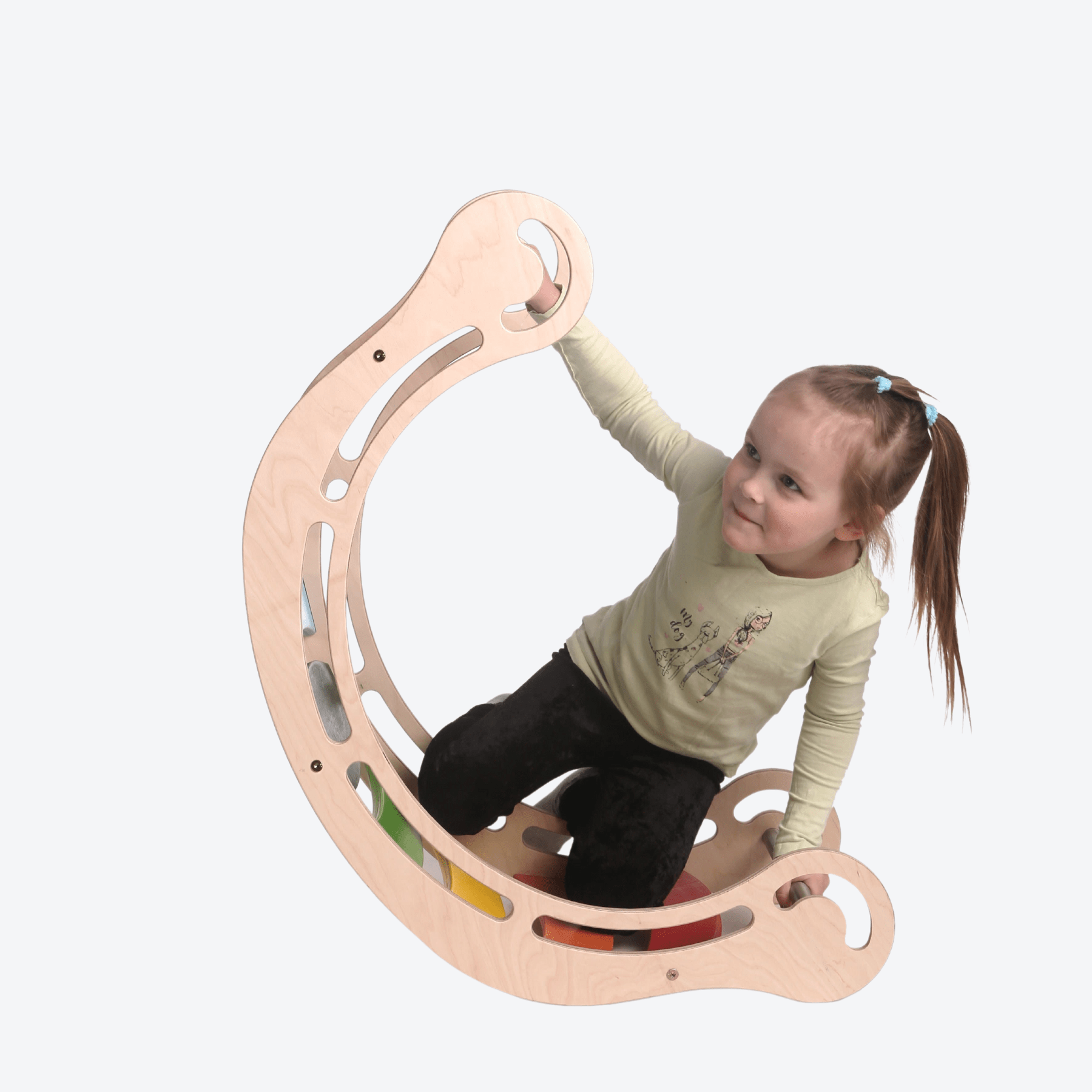 Kletterbogen Pikler Bogen Rutsche Bunt - LeoBabys