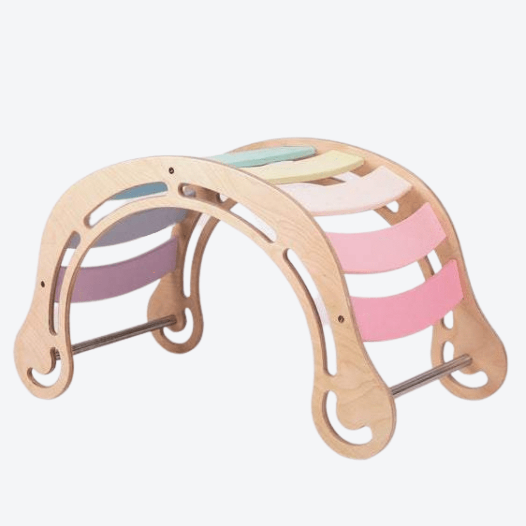 Kletterbogen Pikler Bogen Rutsche Pastell - LeoBabys