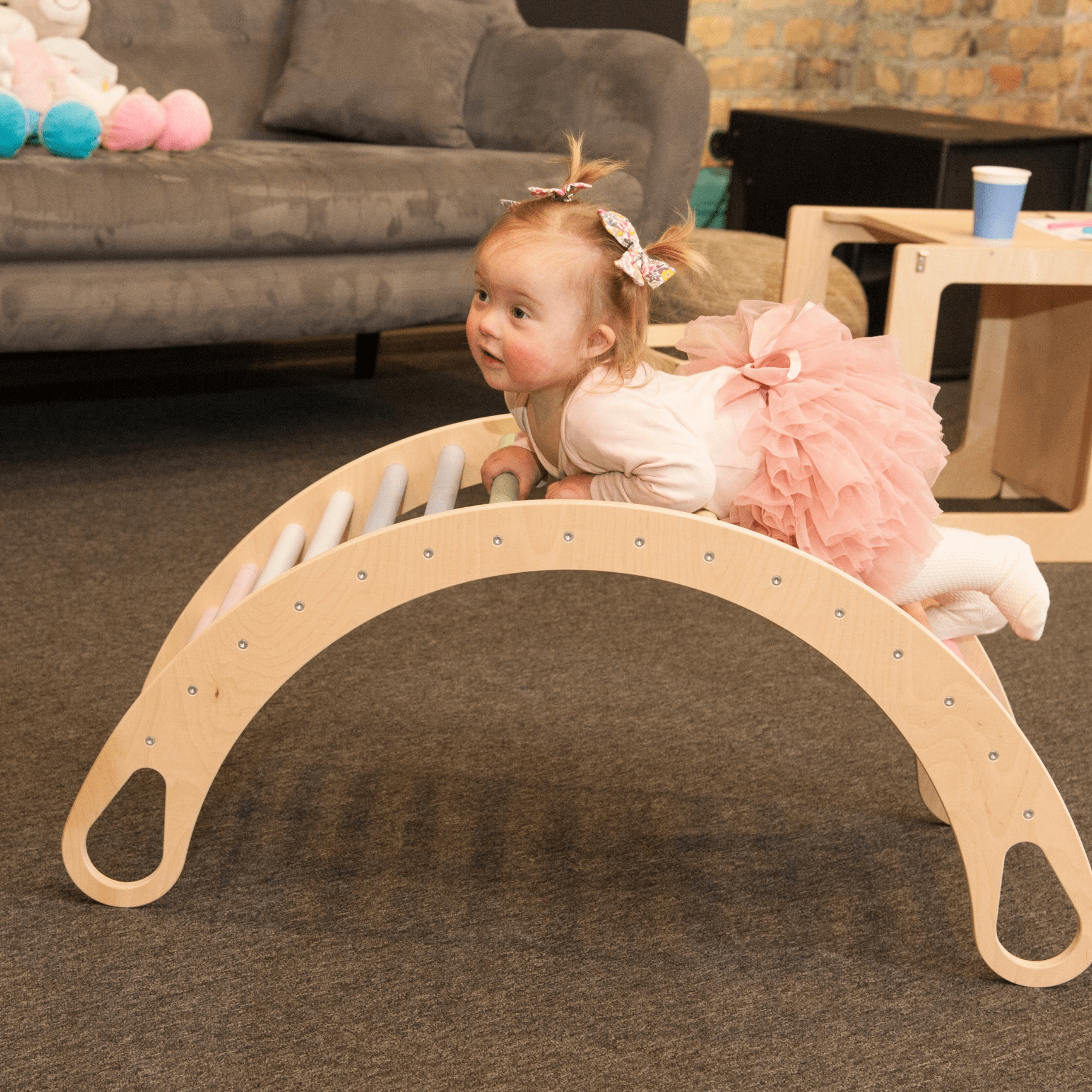 Kletterbogen Pikler Bogen Rutsche Sprossen - LeoBabys