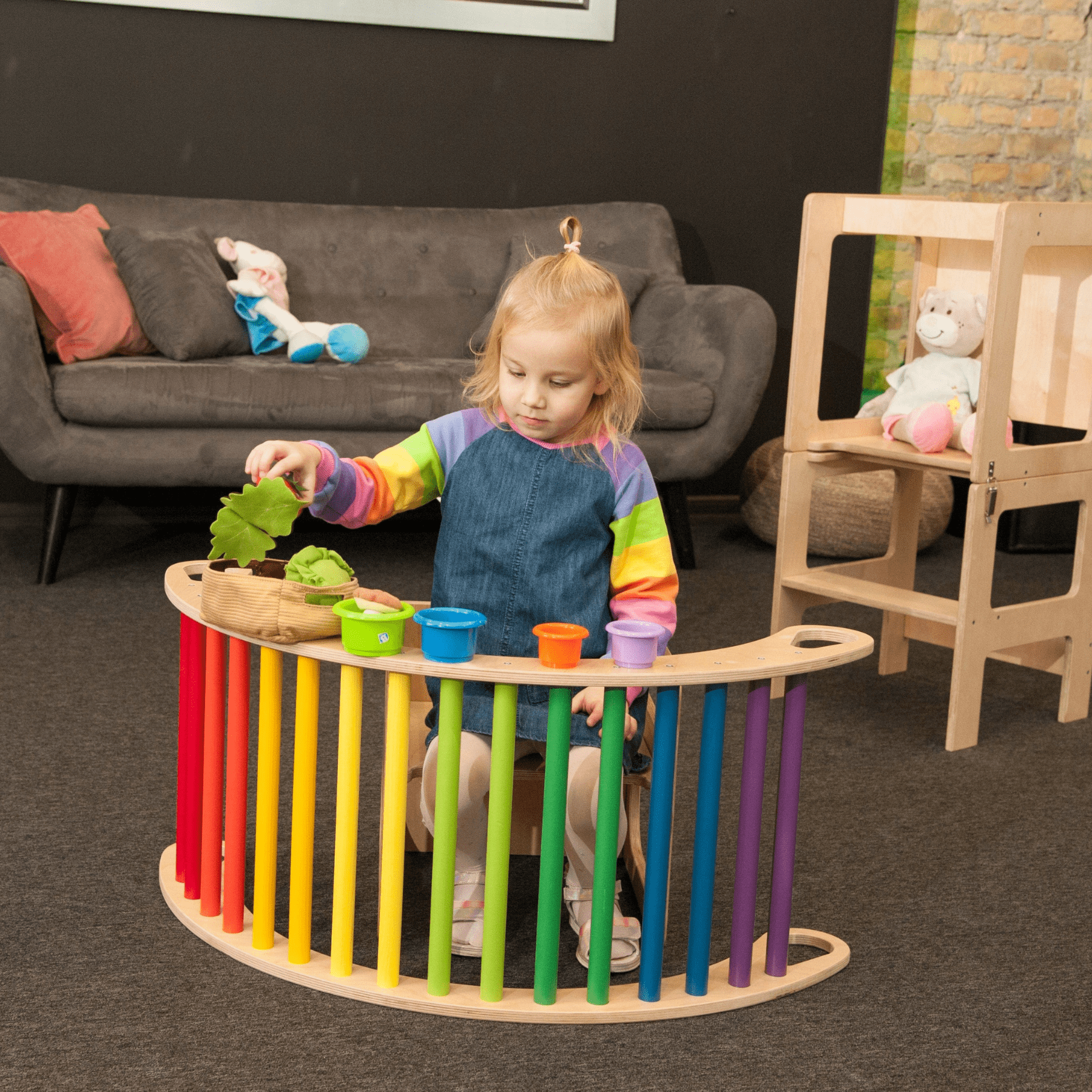 Kletterbogen Pikler Bogen Rutsche Sprossen - LeoBabys