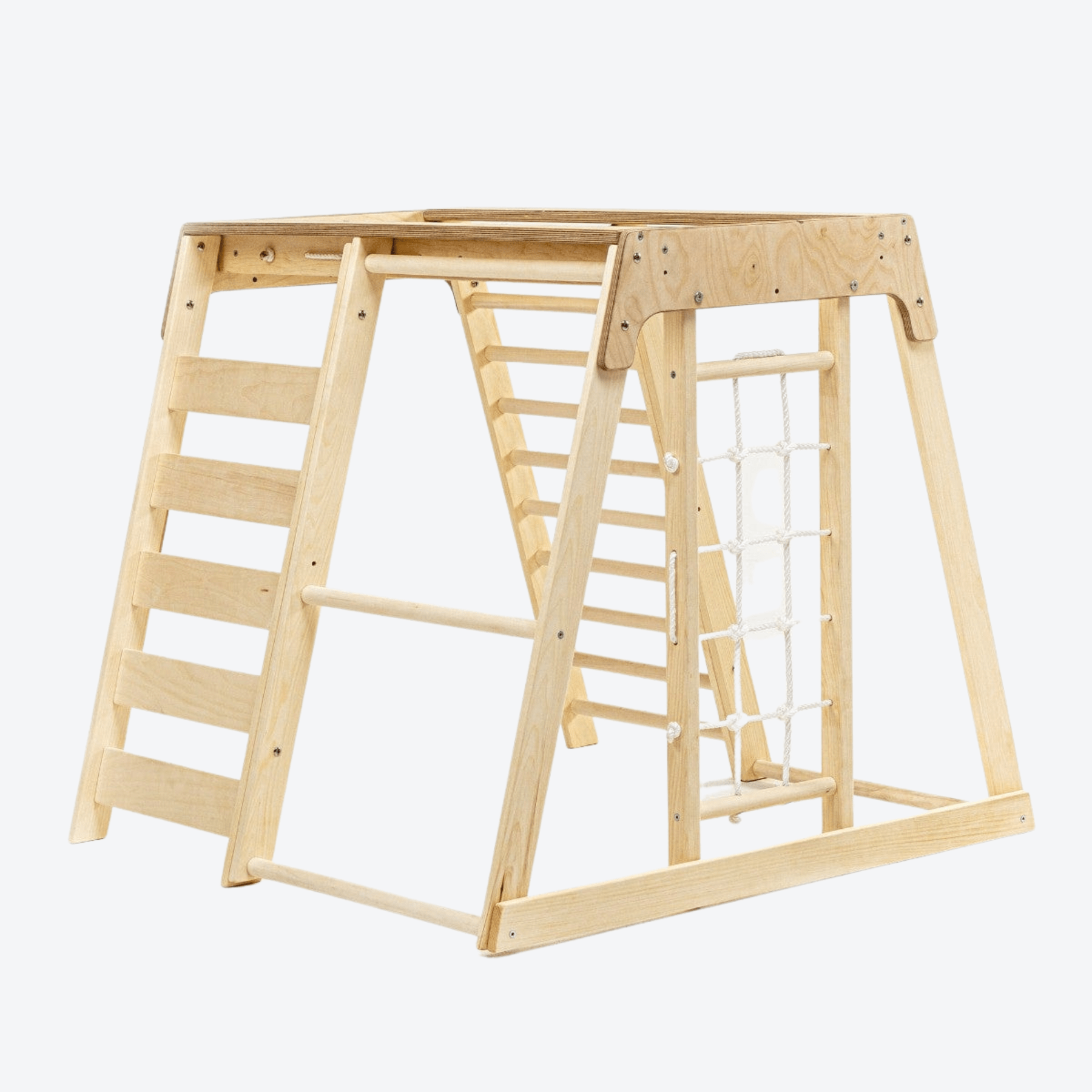 Klettergerüst Kinderzimmer Holz - LeoBabys