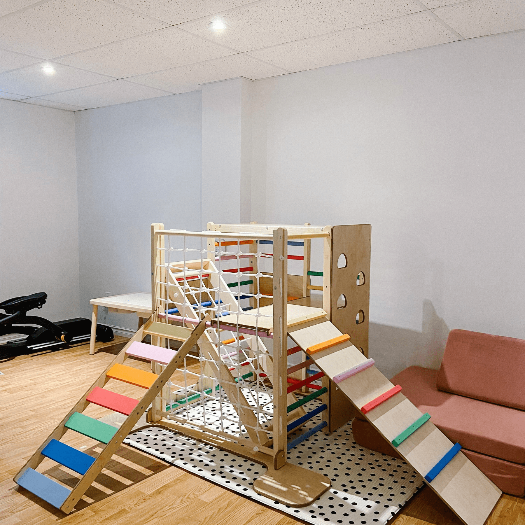 Klettergerüst Spieltürme Holz - LeoBabys