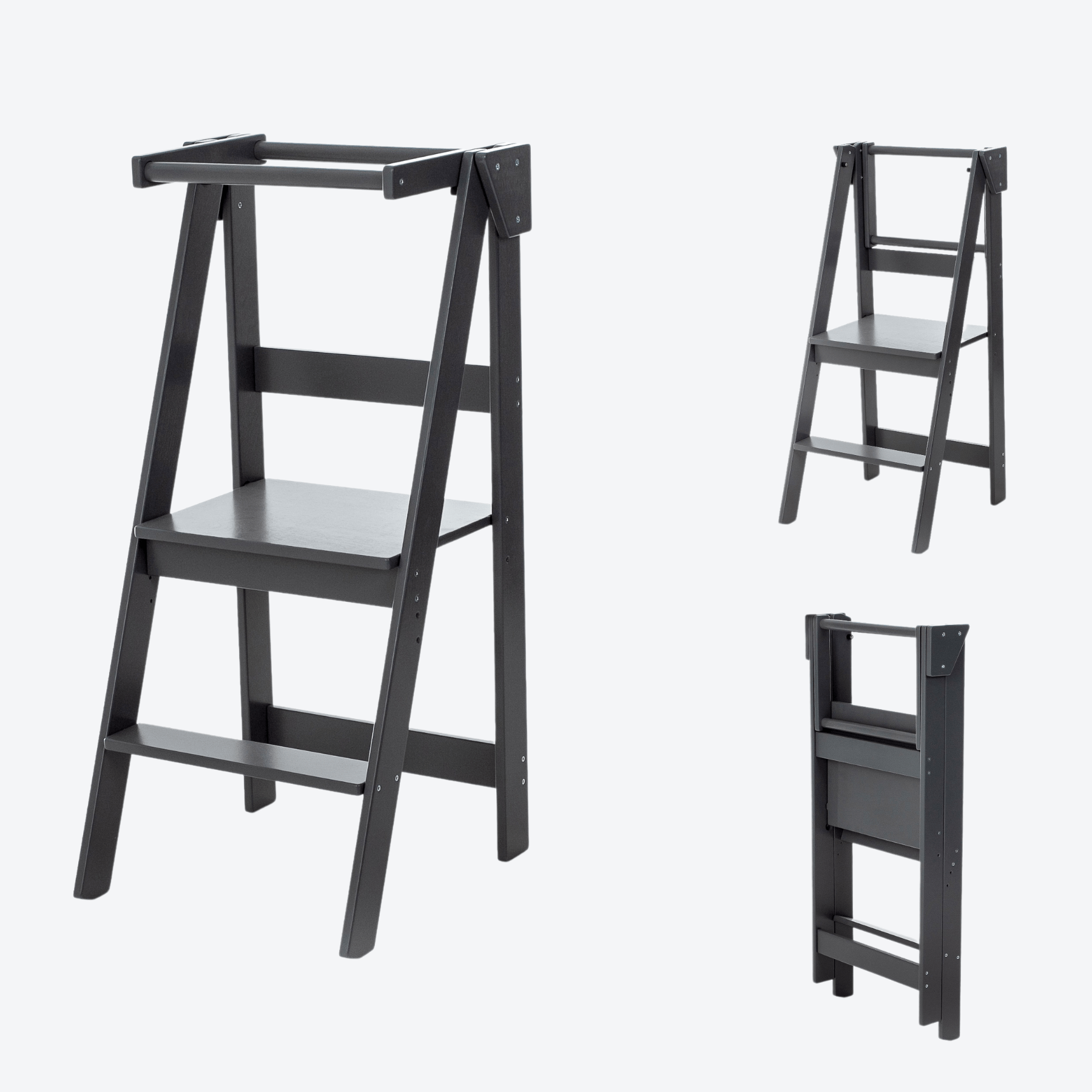 Lernturm Klappbar Learning Tower Platzsparend - LeoBabys