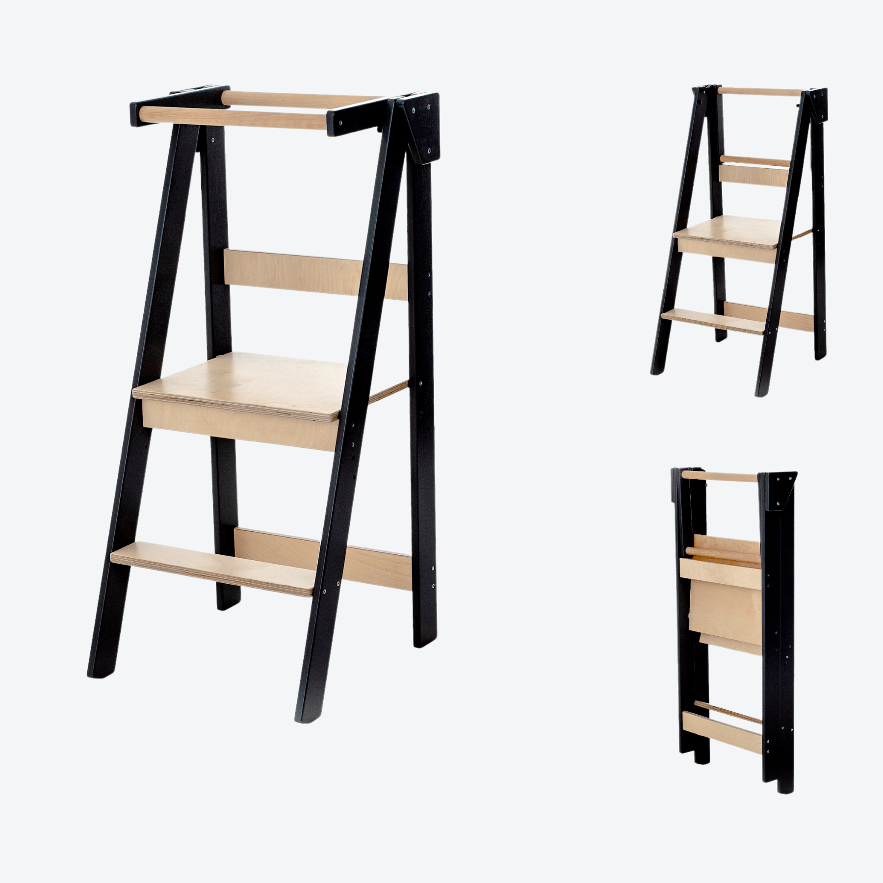 Lernturm Klappbar Learning Tower Platzsparend - LeoBabys