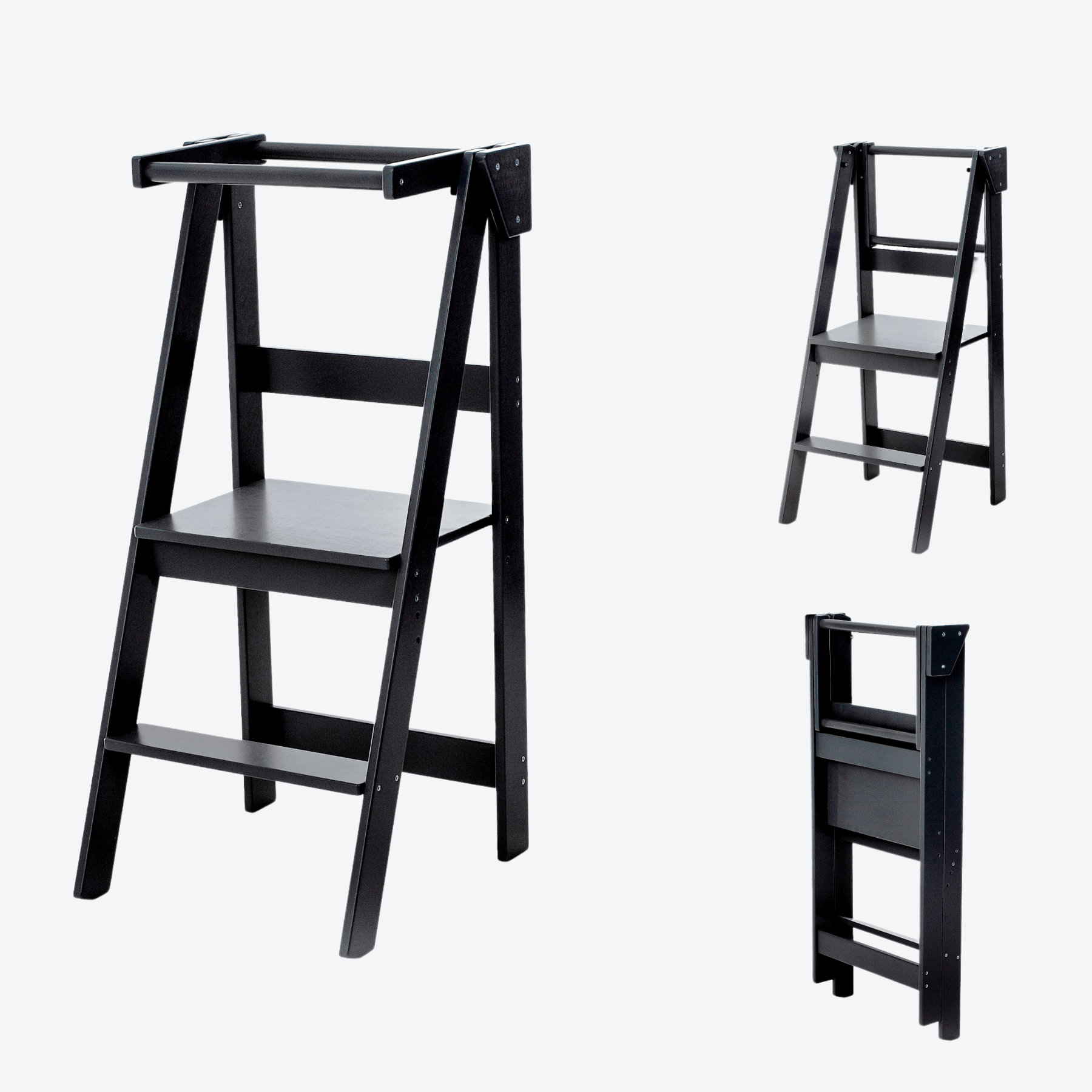 Lernturm Klappbar Learning Tower Platzsparend - LeoBabys