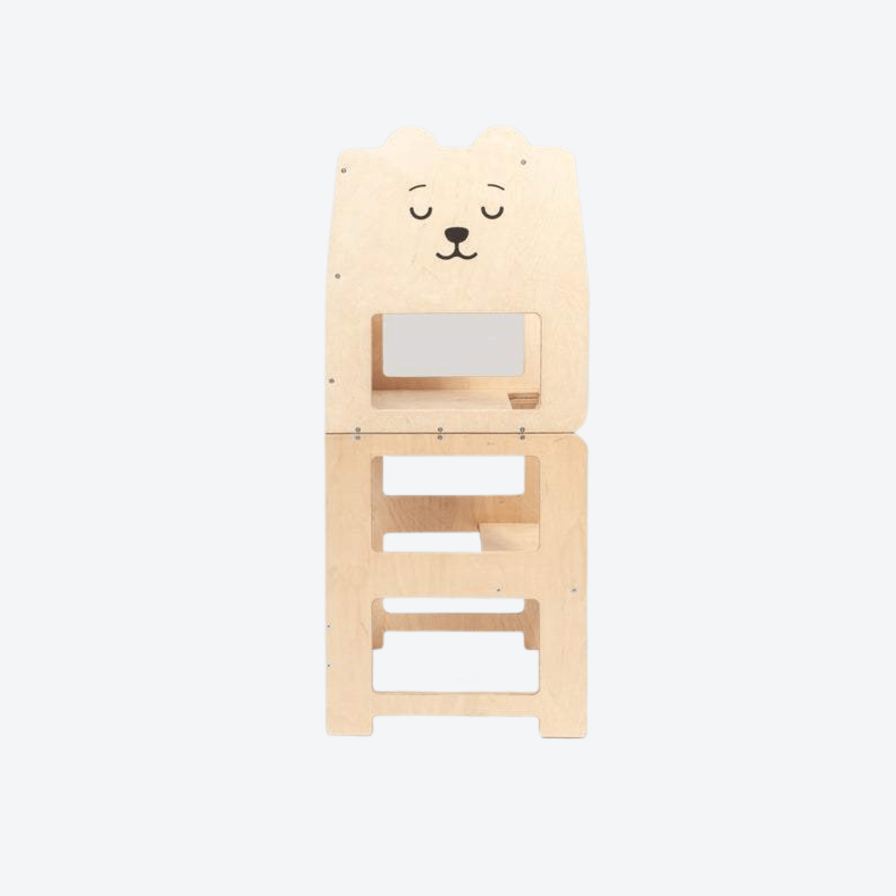 Lernturm Learning Tower mit Tafel Bär - LeoBabys