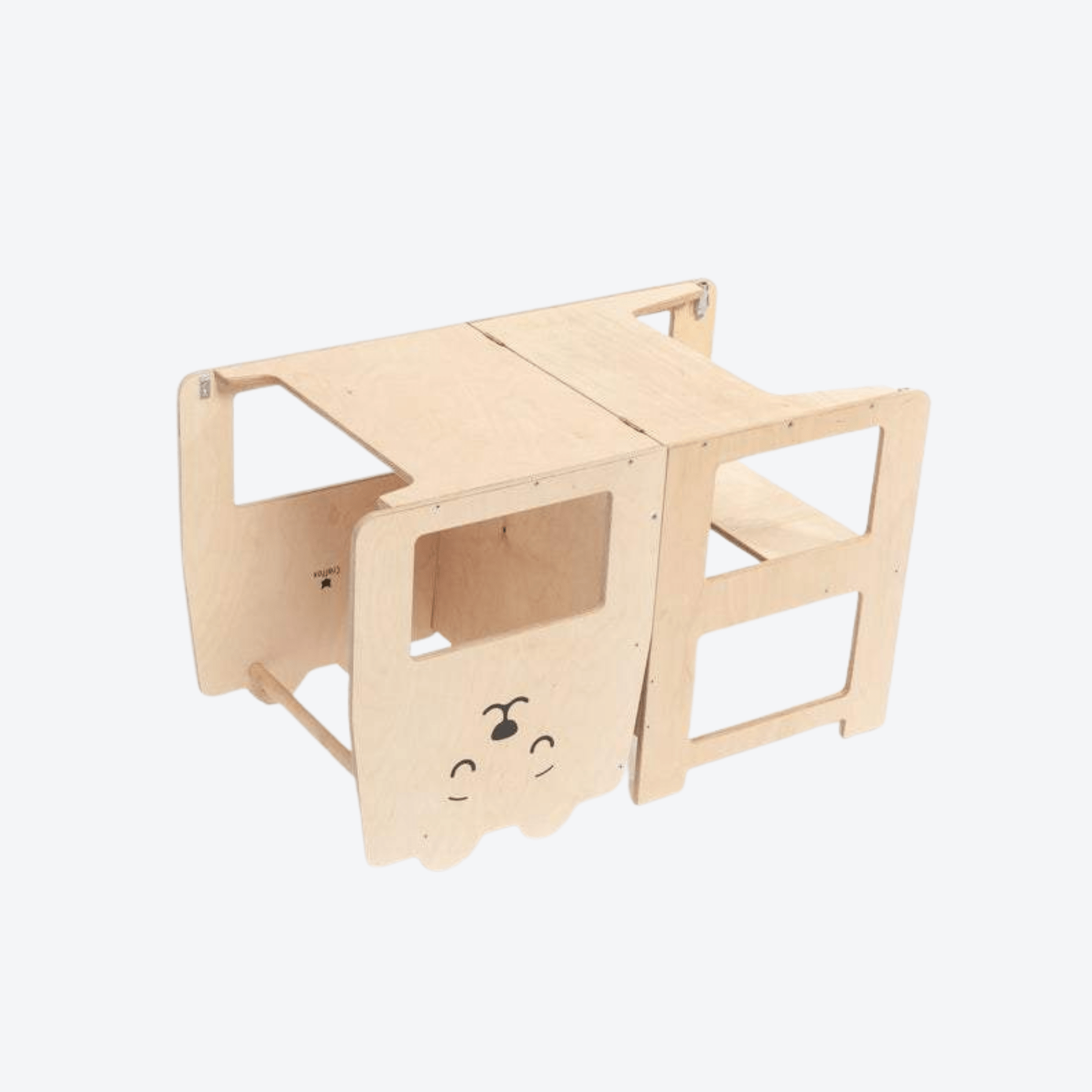 Lernturm Learning Tower mit Tafel Bär - LeoBabys