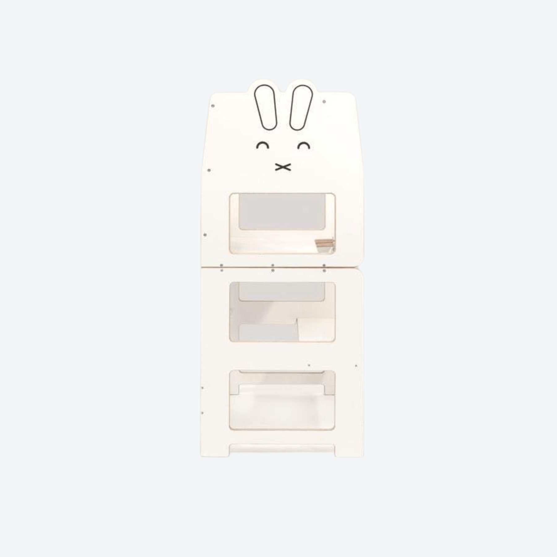Lernturm Learning Tower mit Tafel Hase - LeoBabys