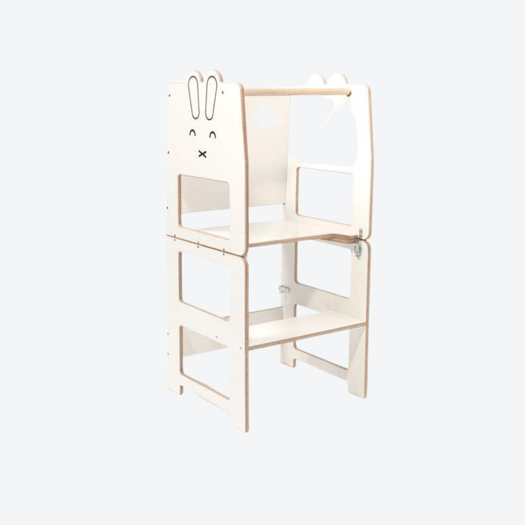 Lernturm Learning Tower mit Tafel Hase - LeoBabys