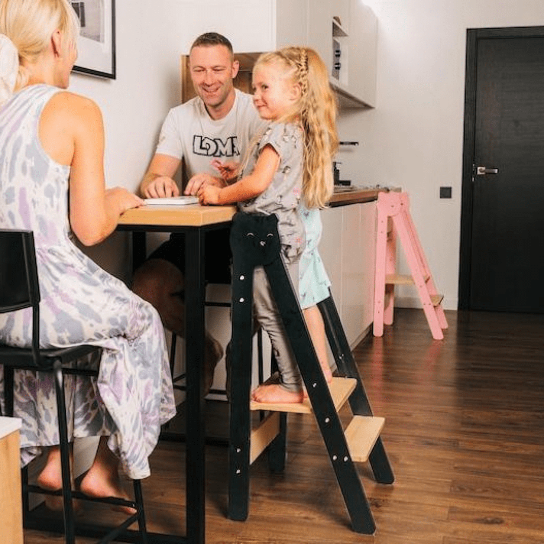 Lernturm Klappbar Mehrfarbig - LeoBabys