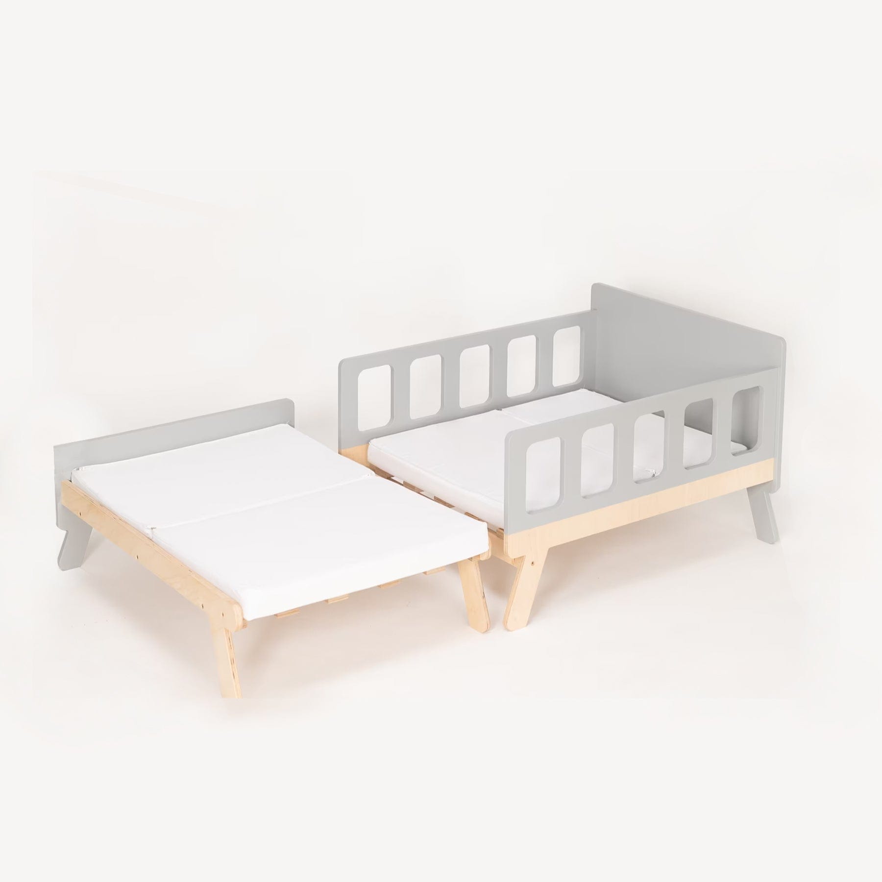 Mitwachsendes Babybett Kinderbett Montessori - LeoBabys