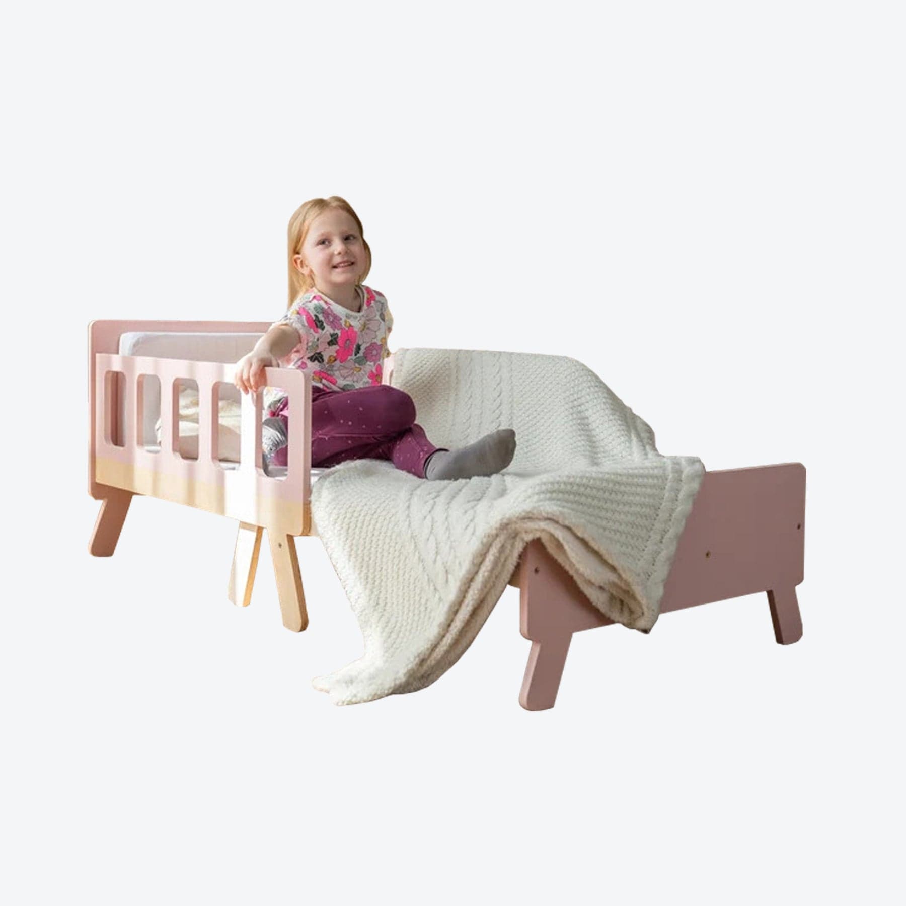 Mitwachsendes Babybett Kinderbett Montessori - LeoBabys