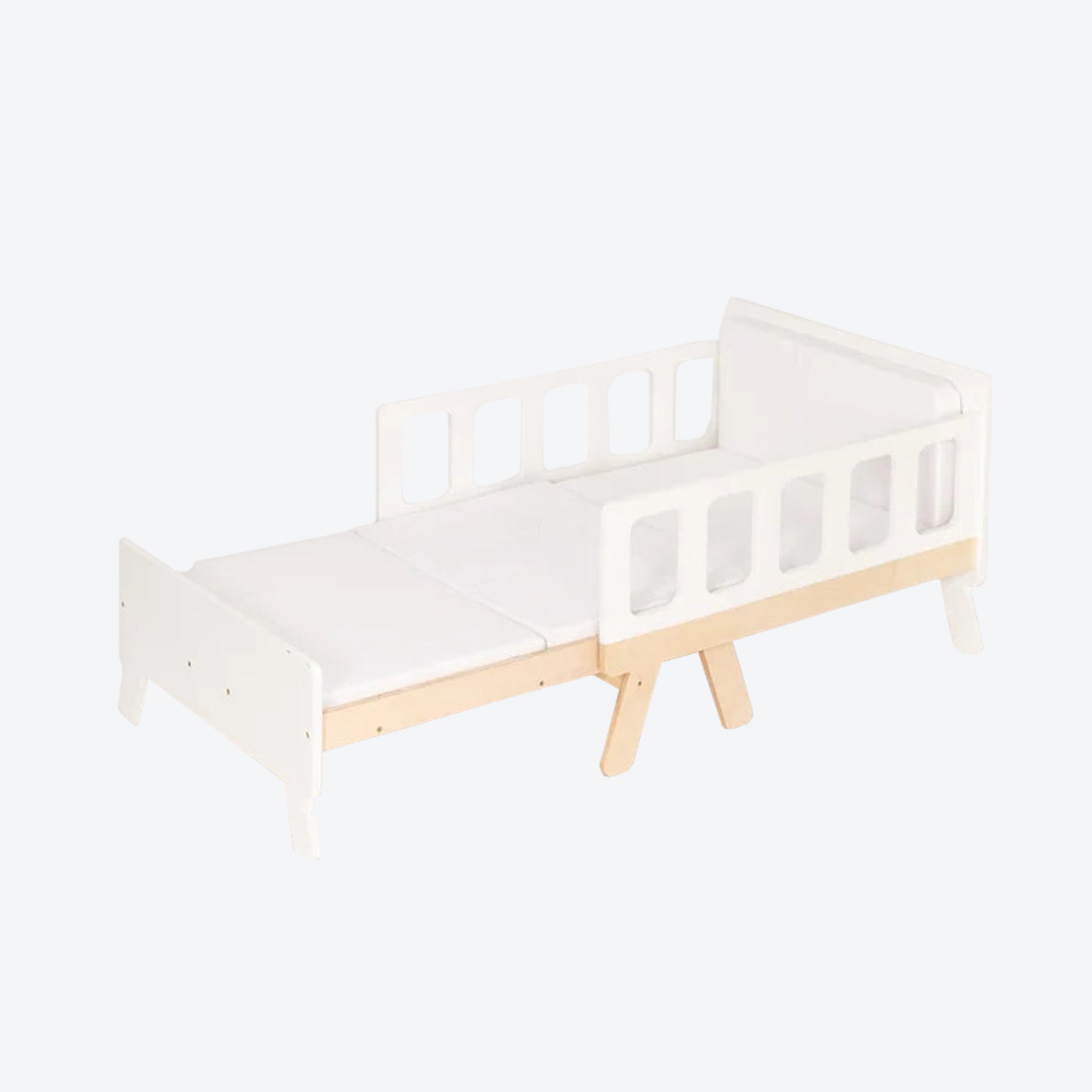 Mitwachsendes Babybett Kinderbett Montessori - LeoBabys