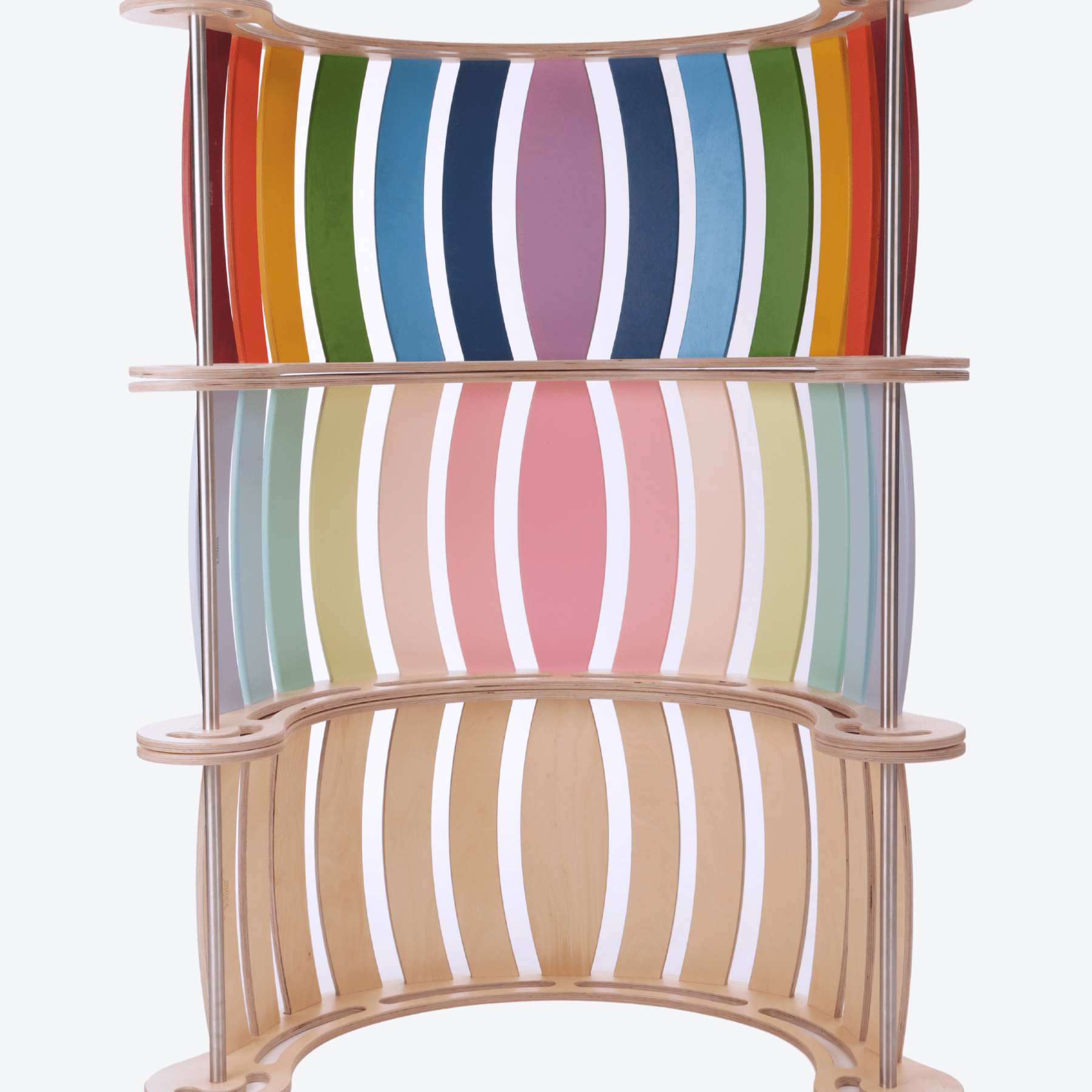 Kletterbogen Pikler Bogen Rutsche Pastell - LeoBabys