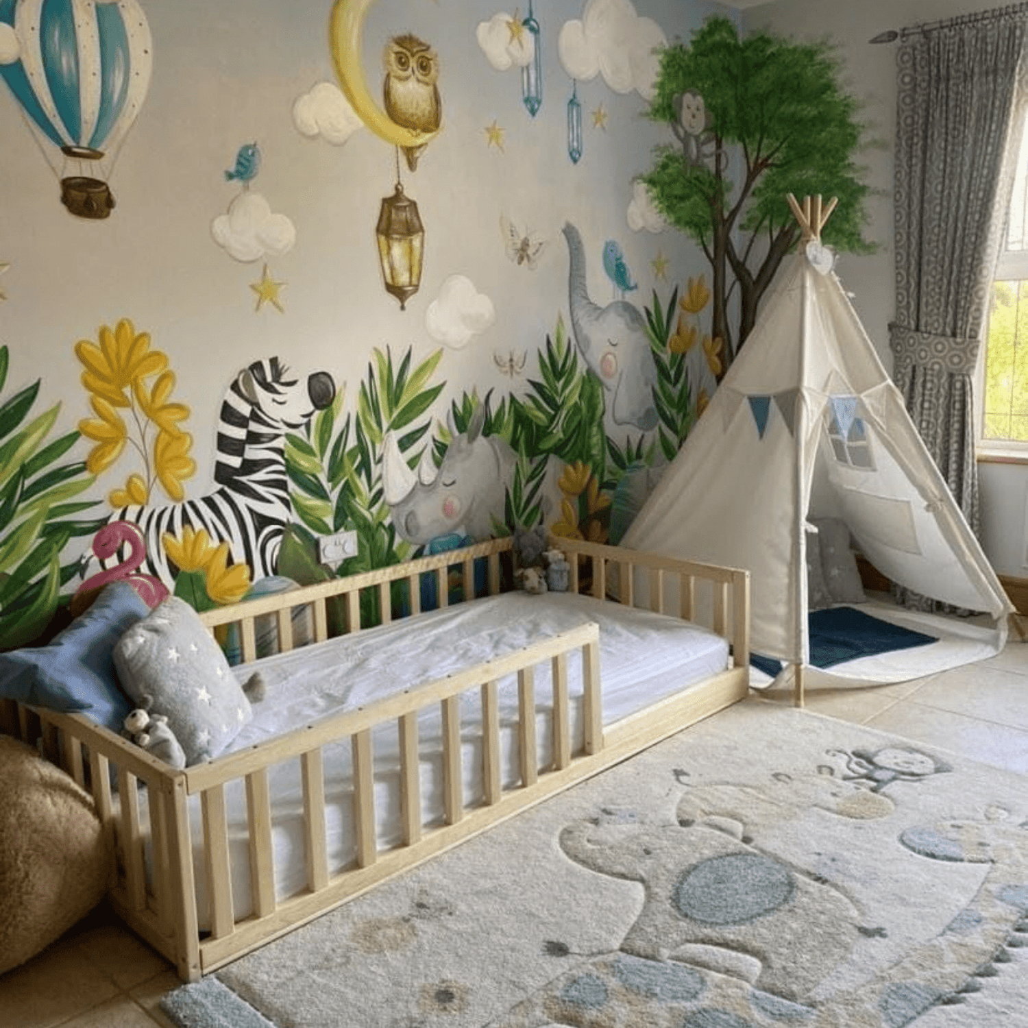 Montessori Bodenbett