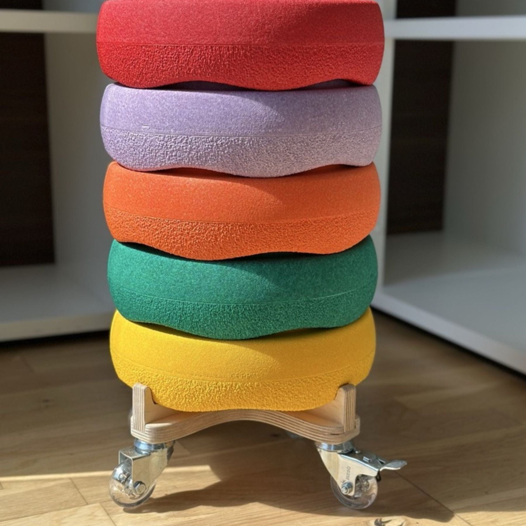 Abenteuerroller für Stapelstein - Roller (2er Set)