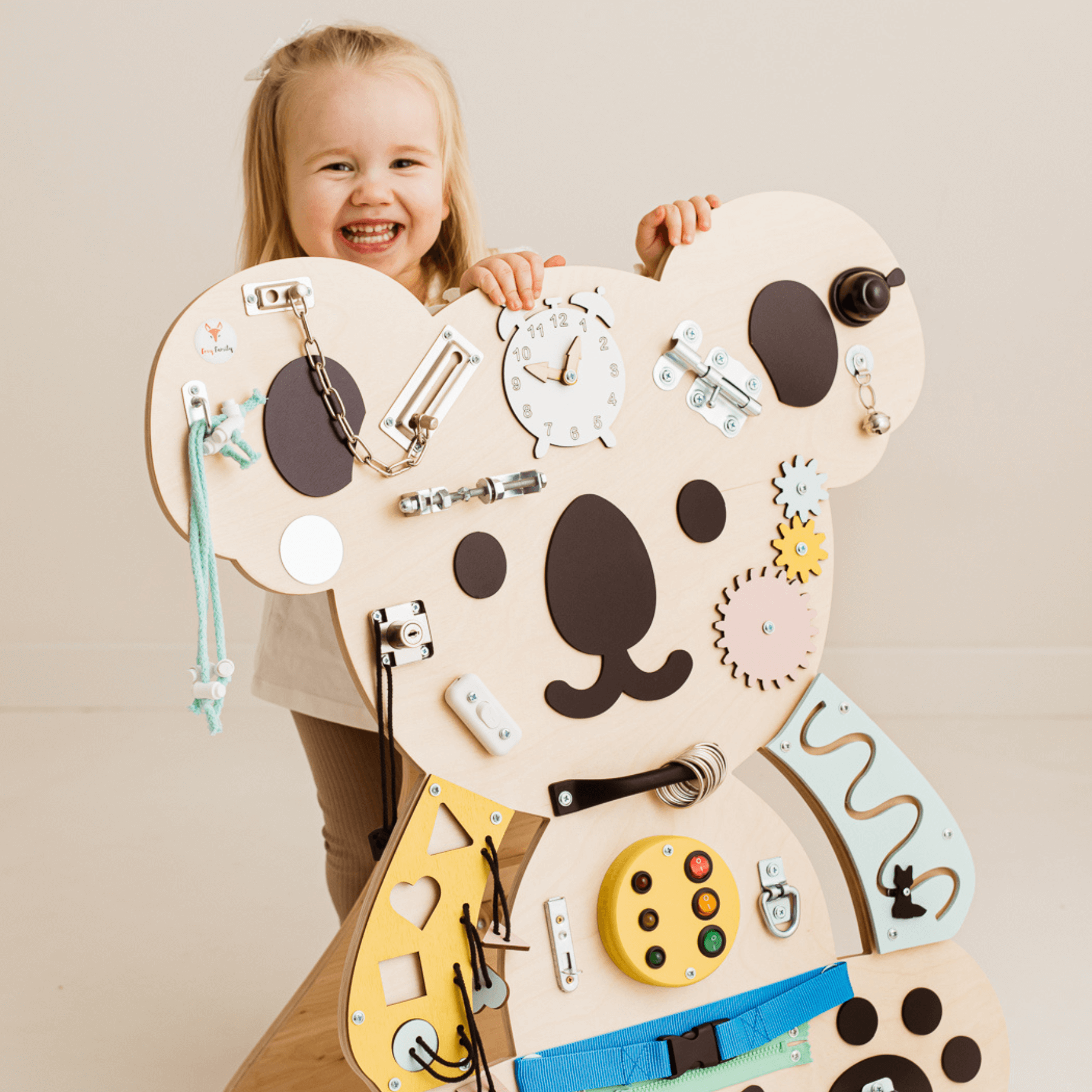 Activity Board Busy Board Koala - Henry - LeoBabys
