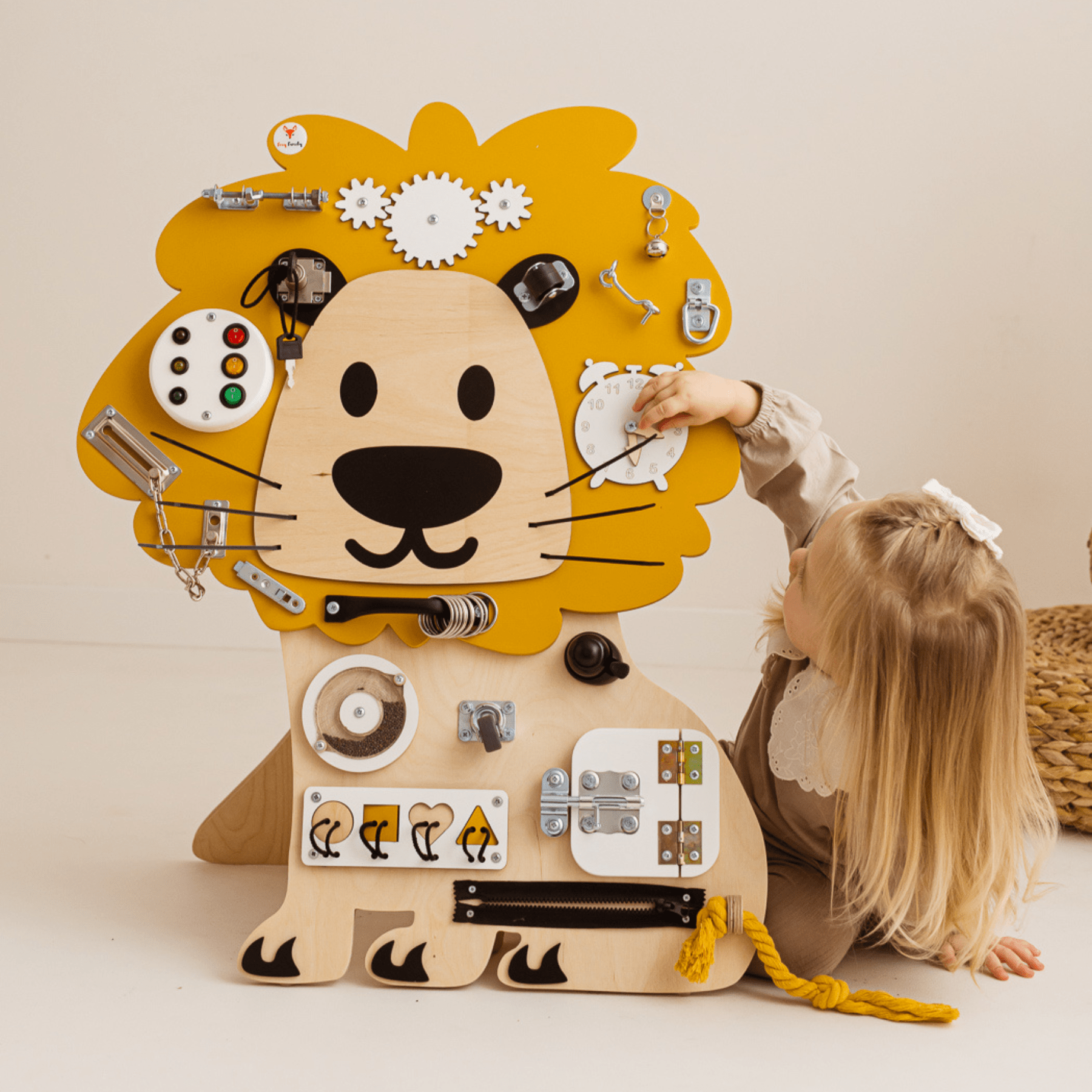 Activity Board Busy Board Löwe - Leo - LeoBabys