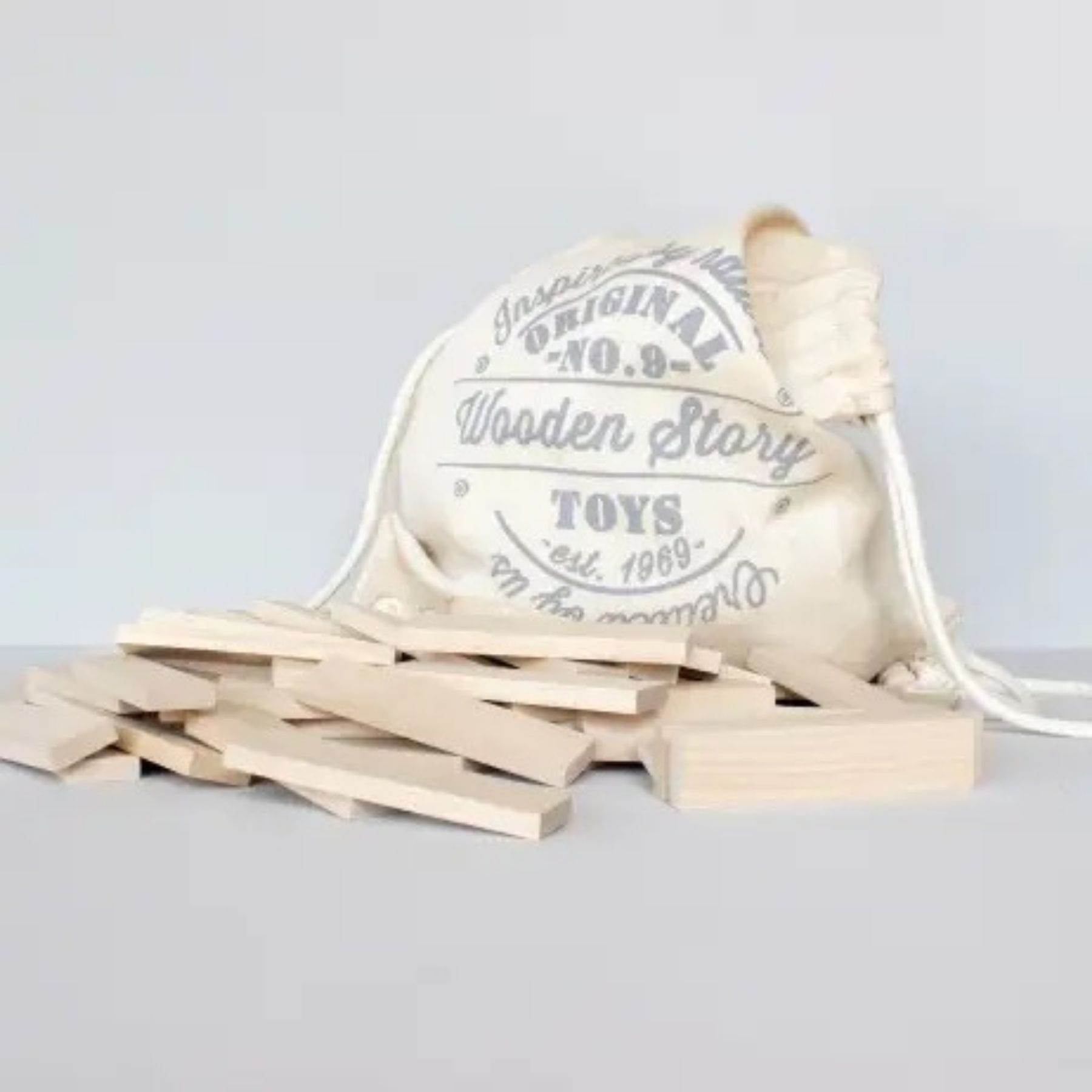 Architectural Blocks - 100 oder 200 Holzbausteine | Wooden Story