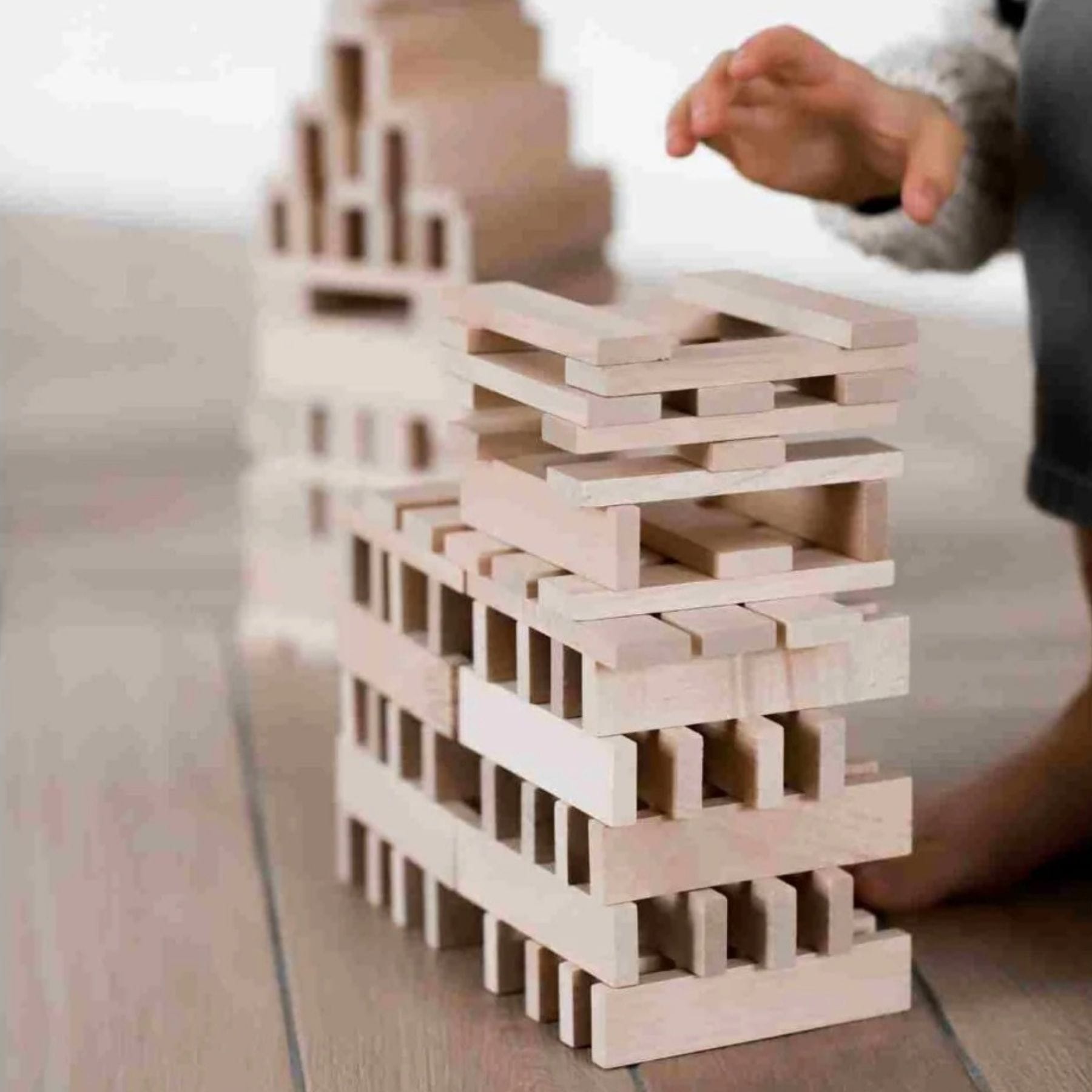 Architectural Blocks - 100 oder 200 Holzbausteine | Wooden Story