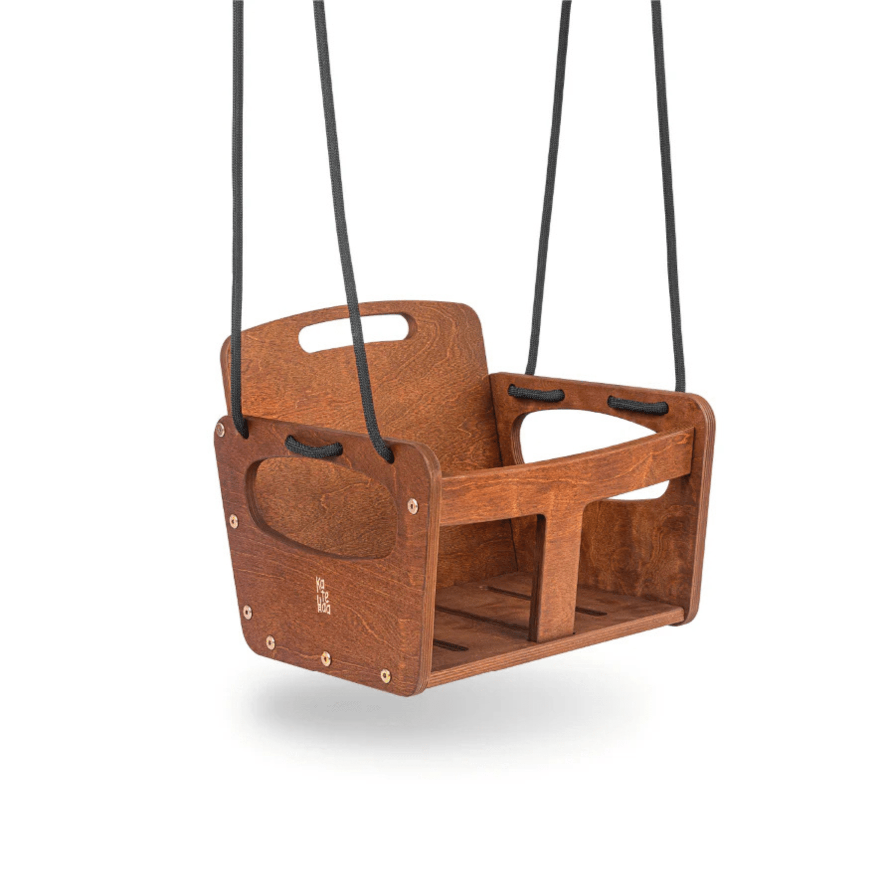 Outdoor Schaukel, Kleinkindschaukel, Holzschaukel, Gartenschaukel, Babyschaukel - LeoBabys