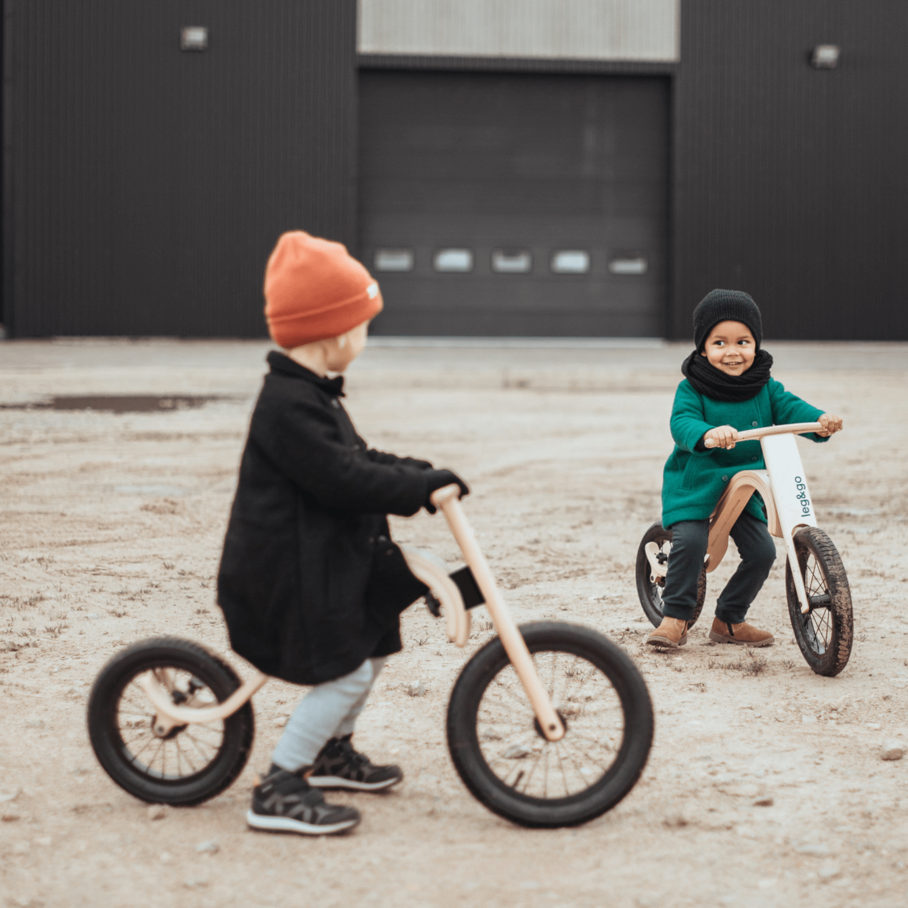 Balance Bike 3in1 Laufrad aus Holz - LeoBabys