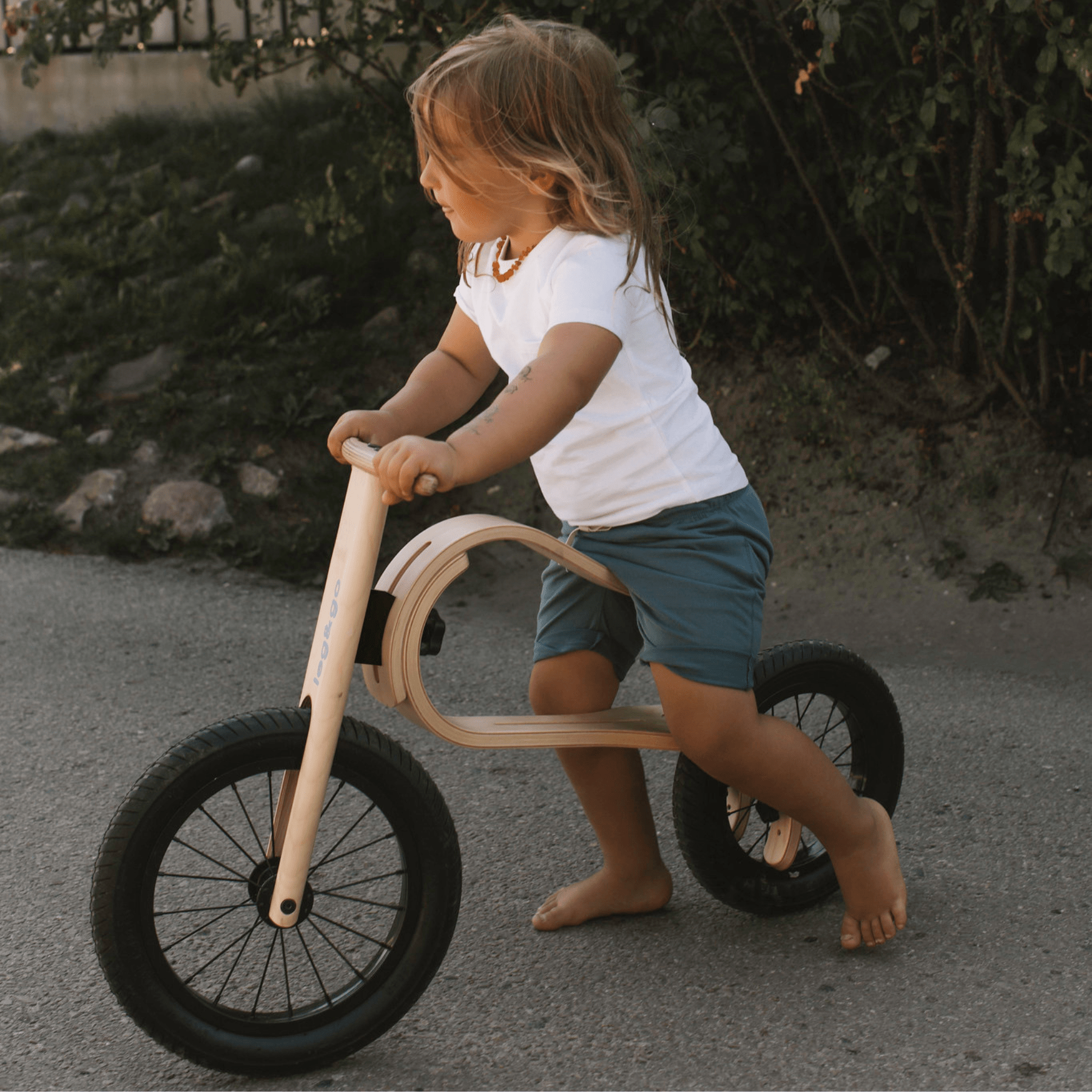 Balance Bike 3in1 Laufrad aus Holz - LeoBabys