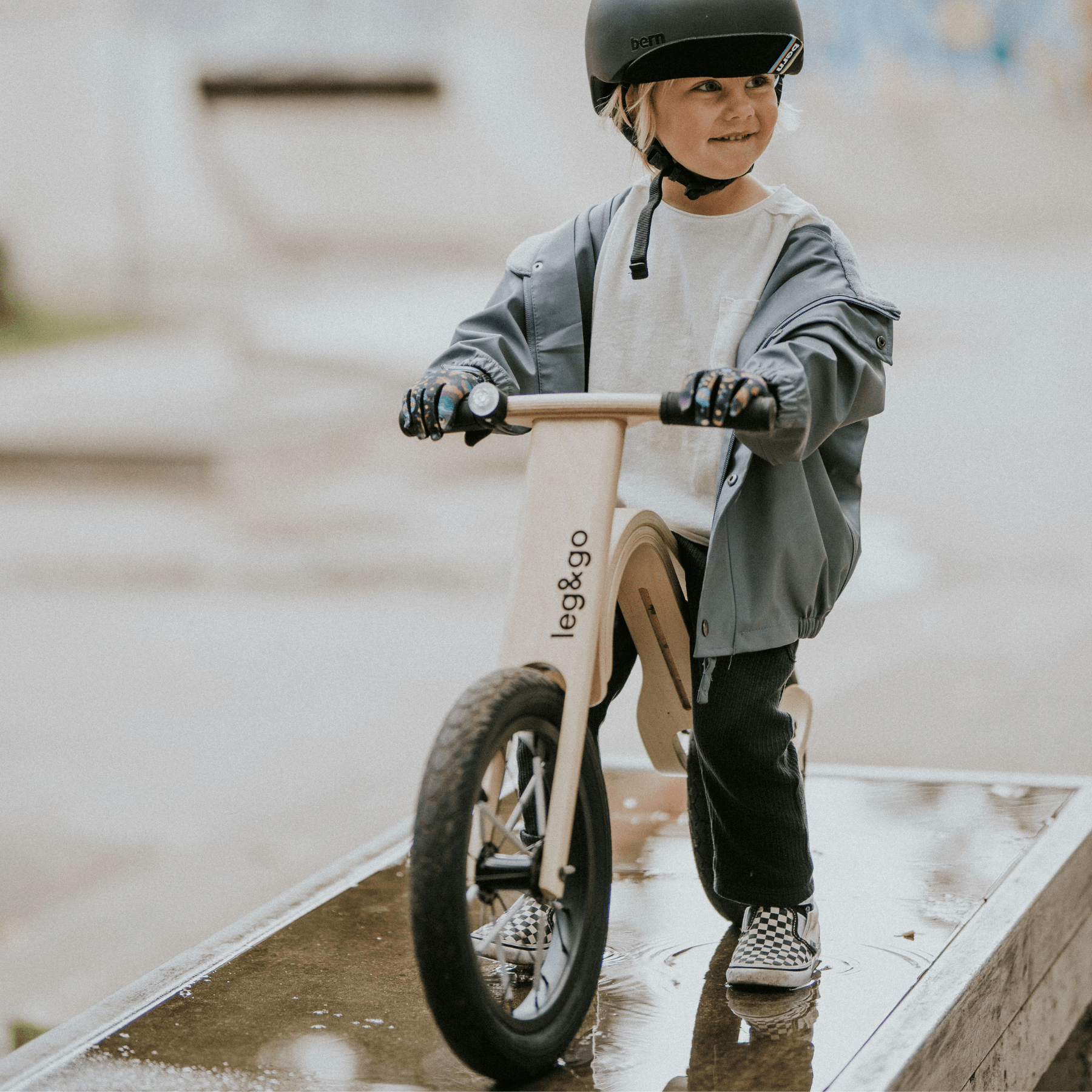 Balance Bike 3in1 Laufrad aus Holz - LeoBabys