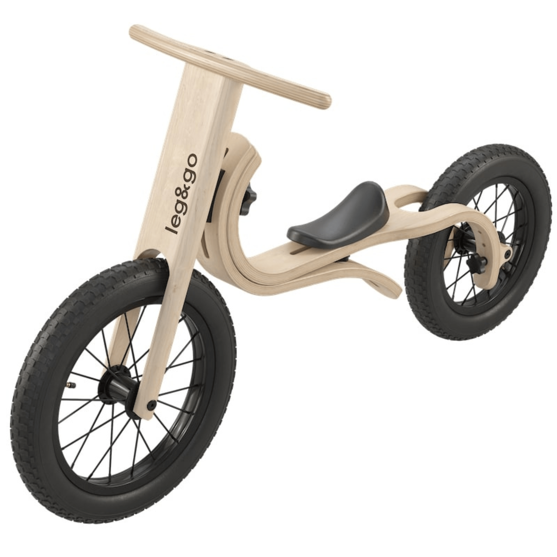 Balance Bike 3in1 Laufrad aus Holz - LeoBabys
