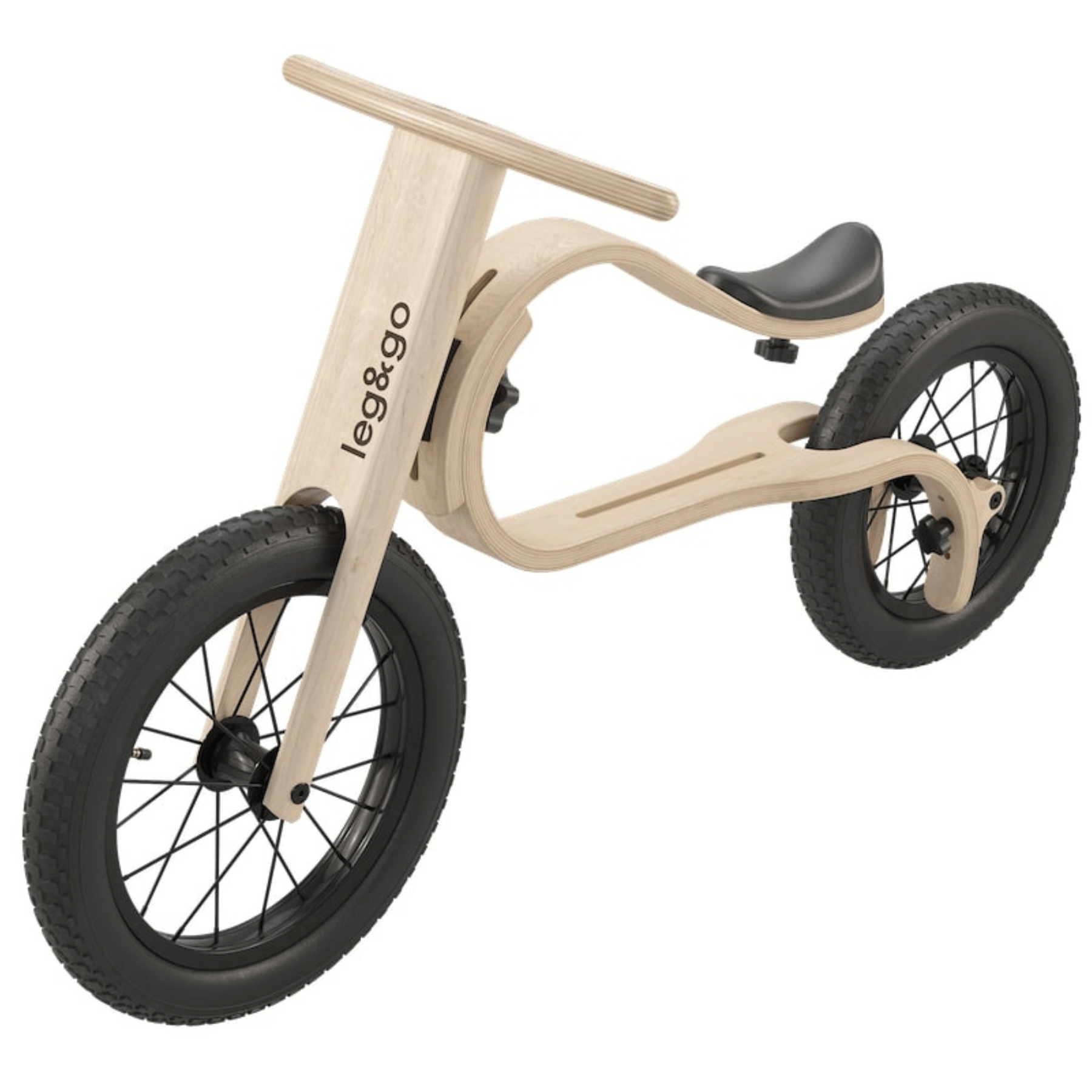 Balance Bike 3in1 Laufrad aus Holz - LeoBabys