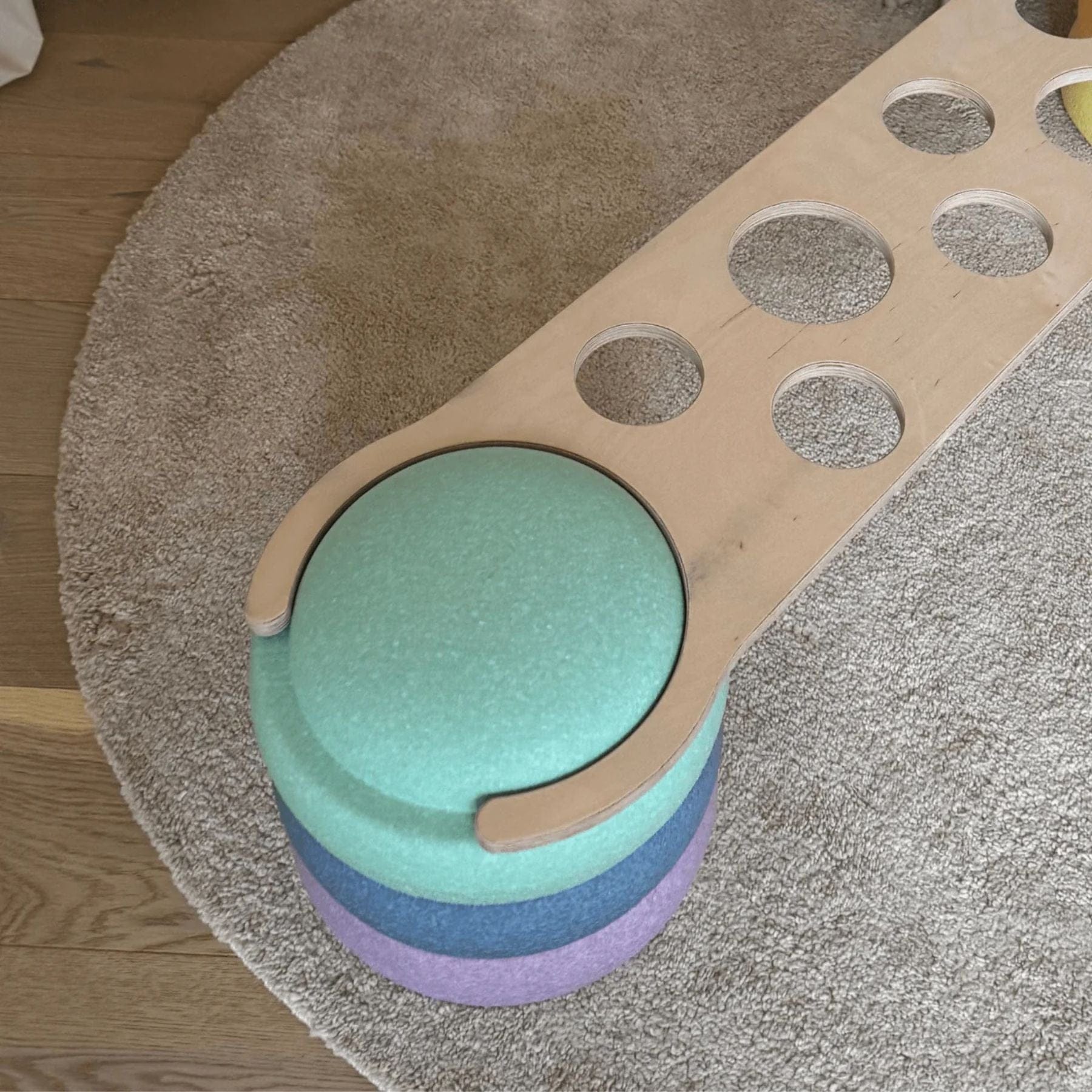 Balance Board - Mouse Hole Game Board Balancing Bridge