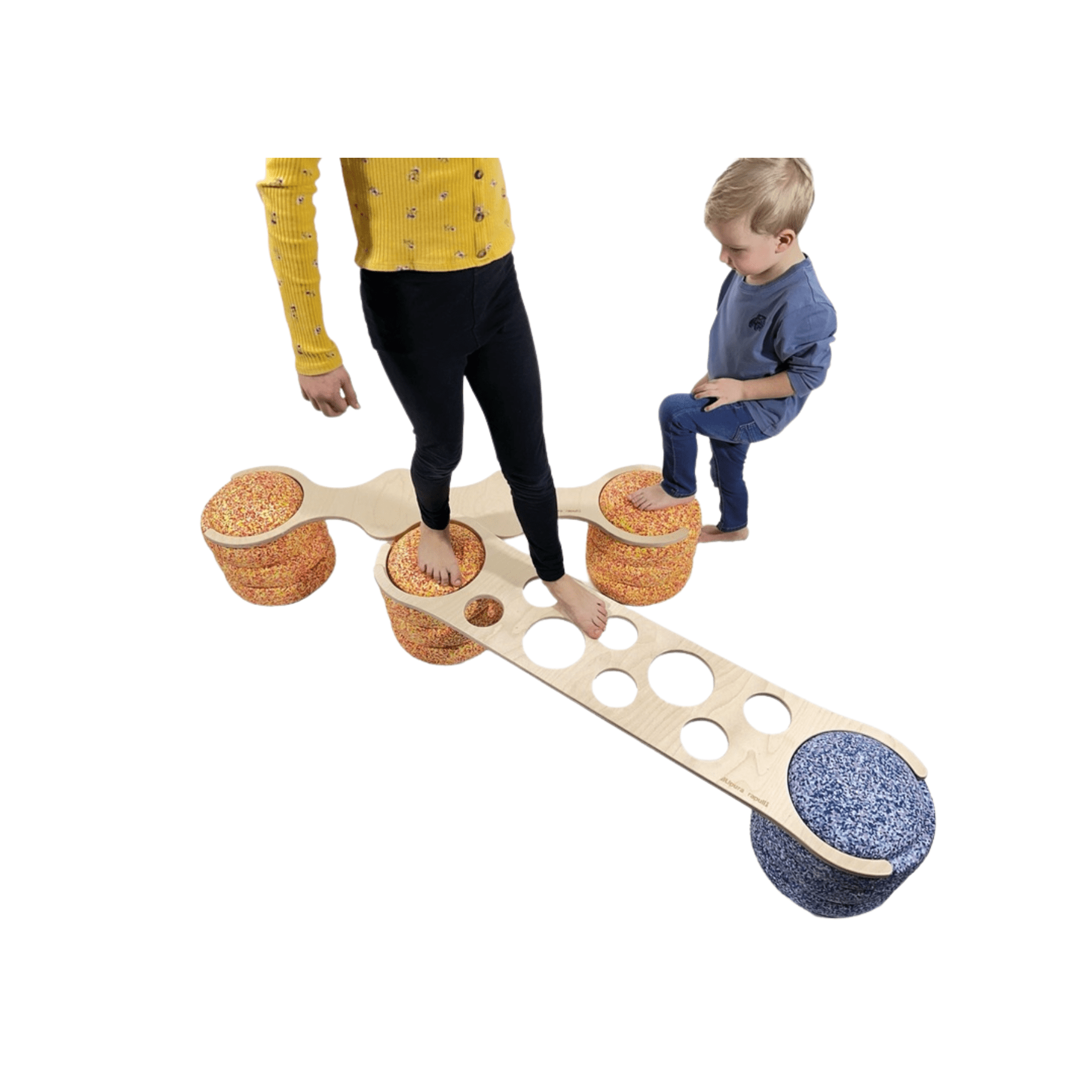 Balancebrücken Balancierbretter Balanciersteg 3er Set Nr.2