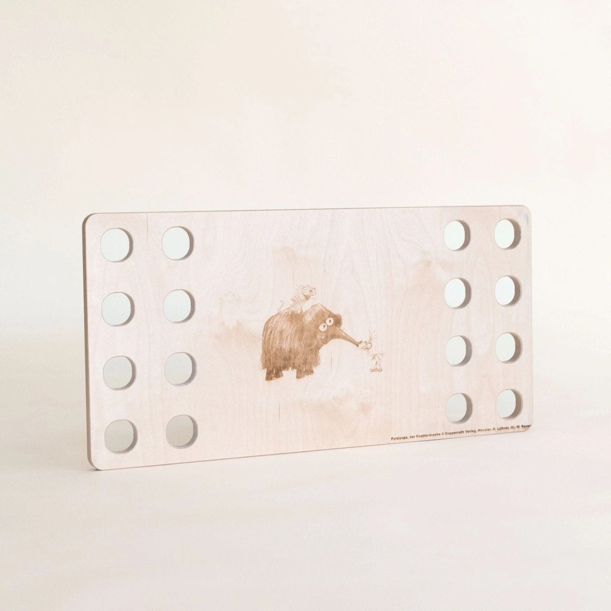 Balancierbretter bygge x Furzipups Multifunktionsbrett aus Holz mit Motiv