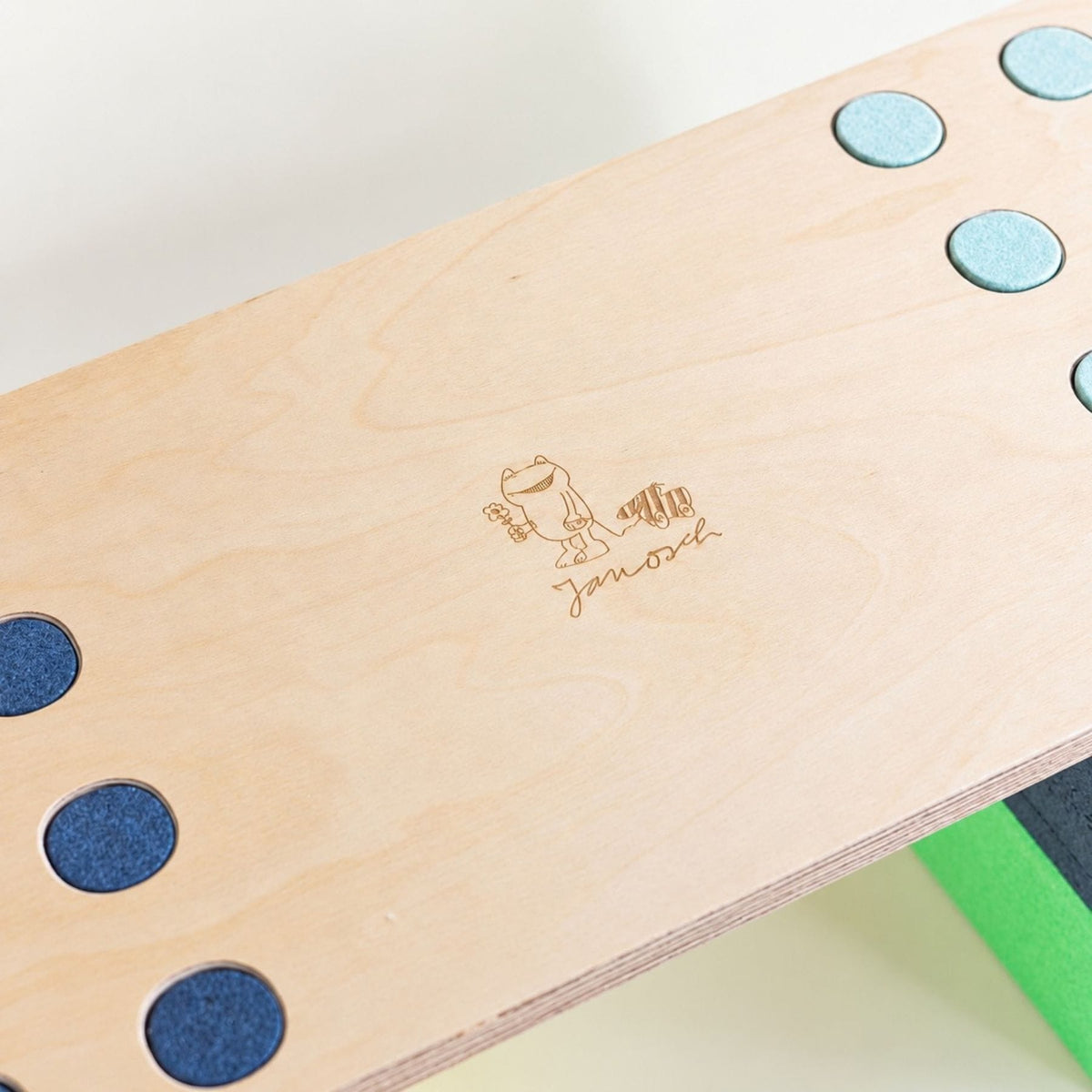 Möbel bygge x Janosch Brett BORD, Tischbrett mit Gravur