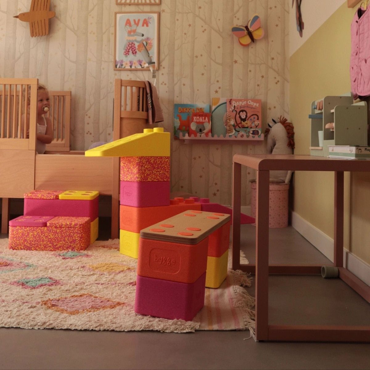 Balancierbretter bygge x Furzipups Multifunktionsbrett aus Holz mit Motiv