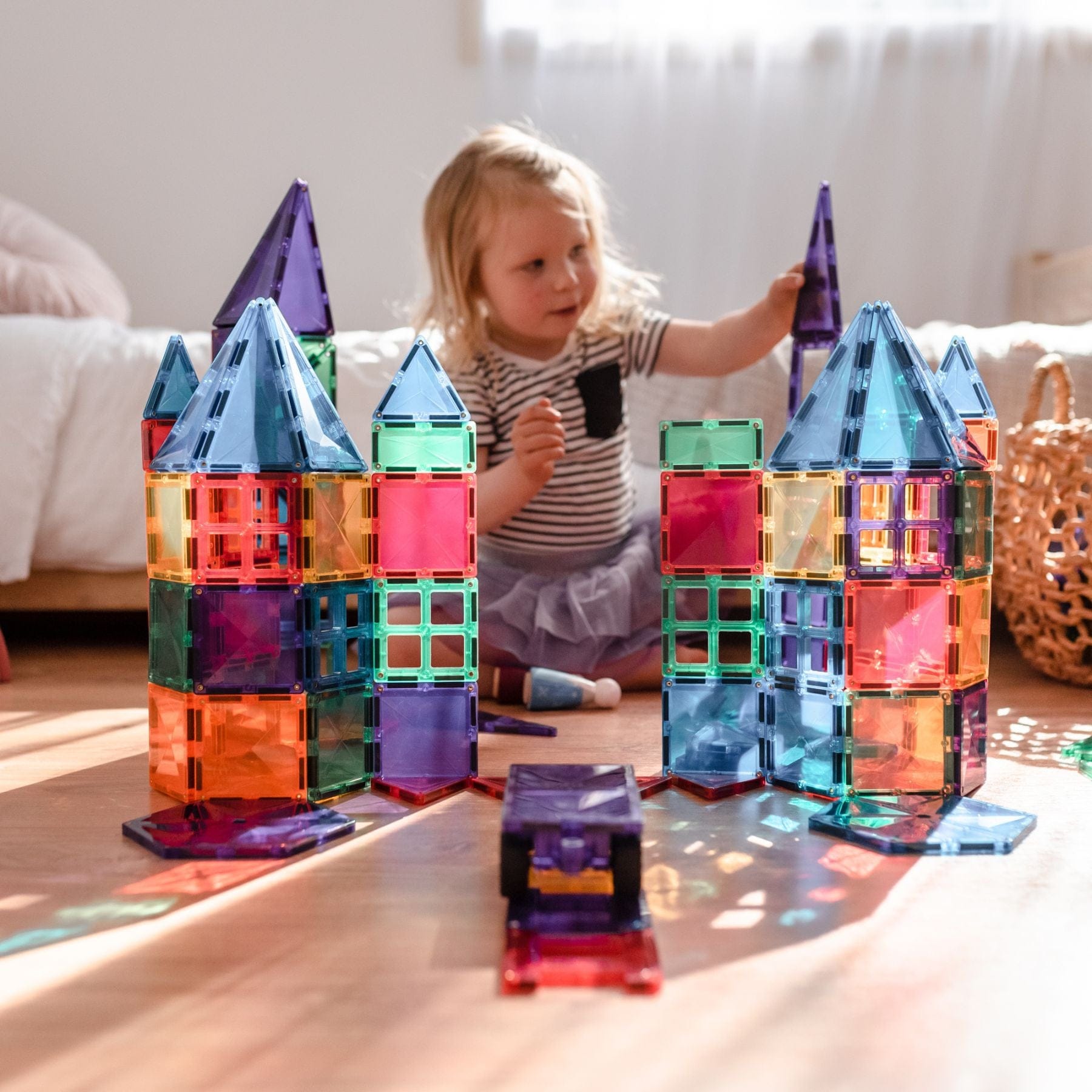 Connetix Rainbow Mega Pack — 212 Magnetbausteine - LeoBabys