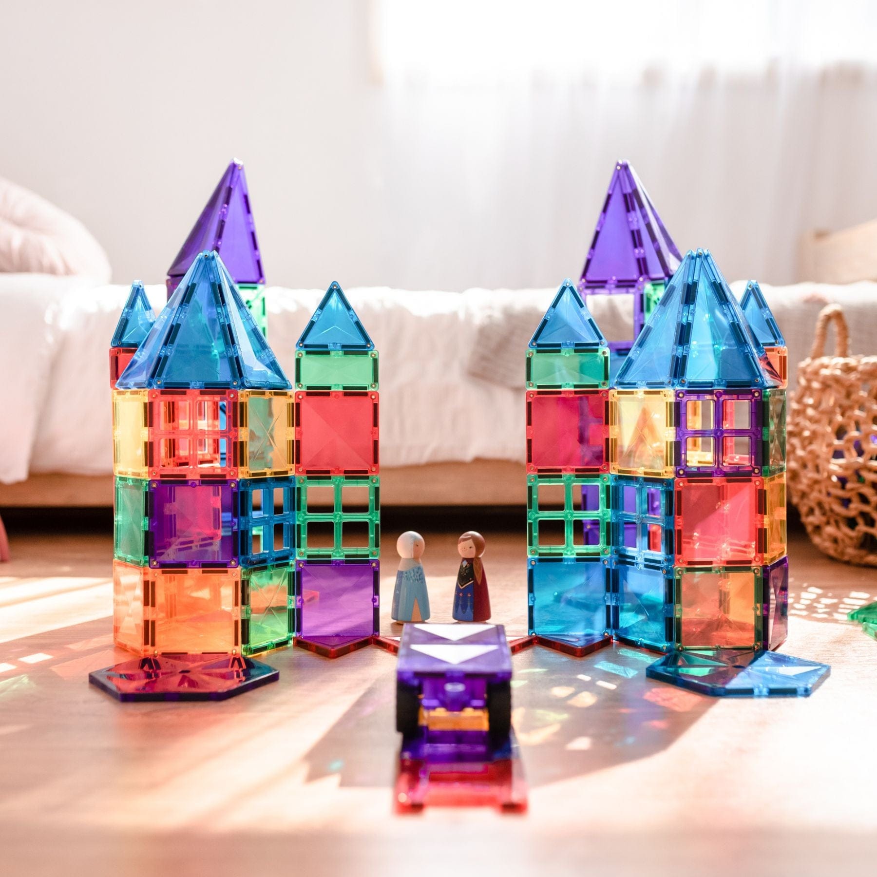 Connetix Rainbow Mega Pack — 212 Magnetbausteine - LeoBabys